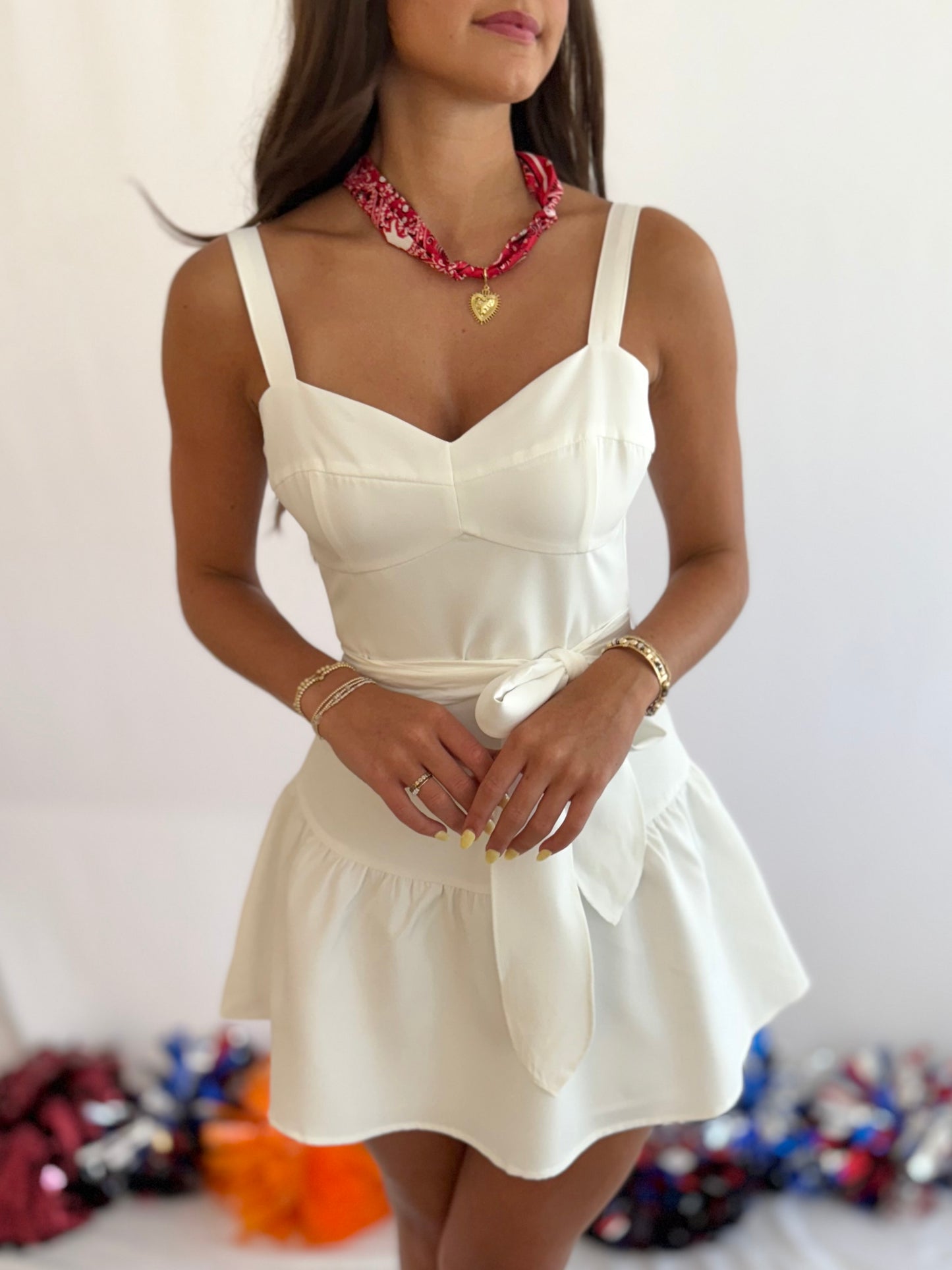 Self Belt Tiered Mini