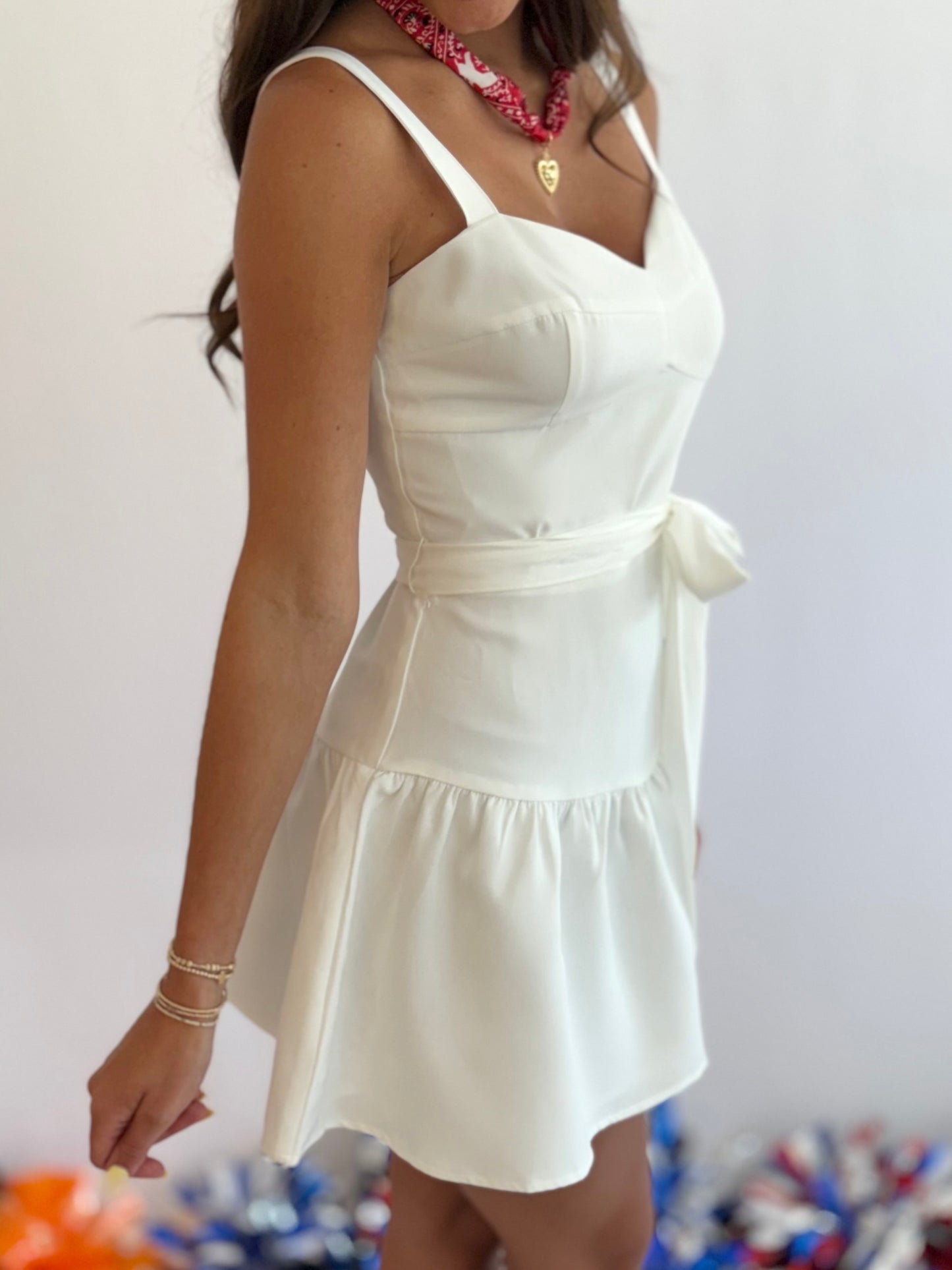 Self Belt Tiered Mini