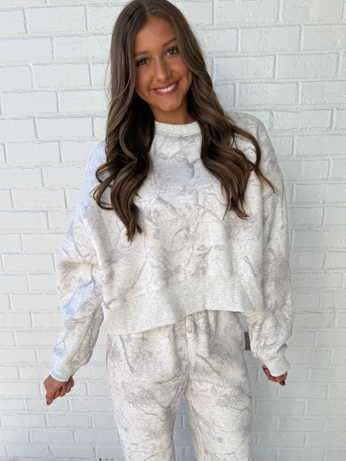 Grey Camo Sweatshirt