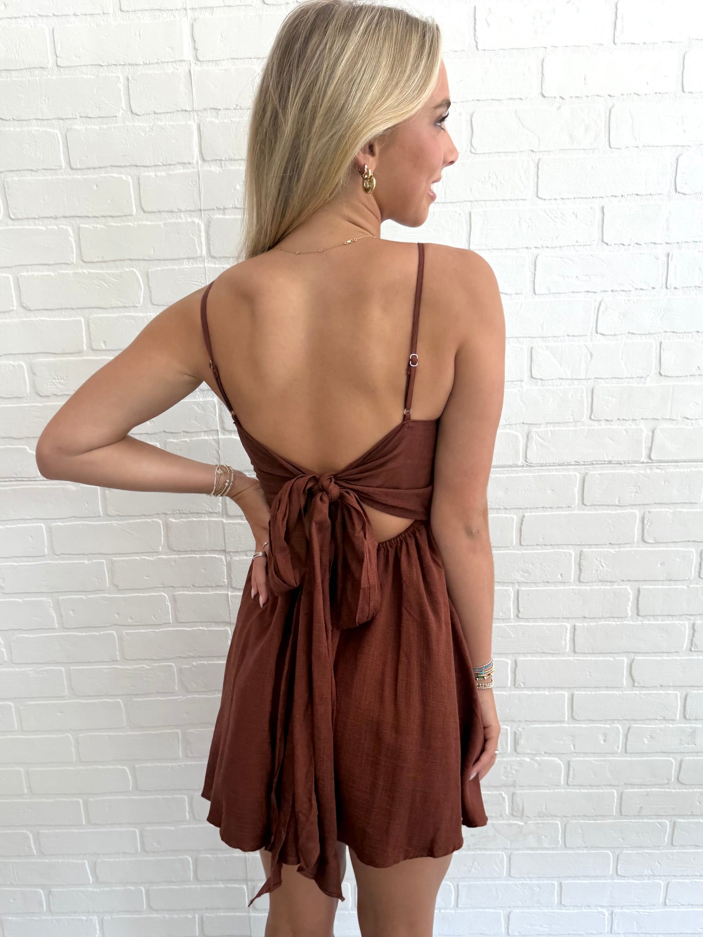 Open Back Tie Mini (2 colors)