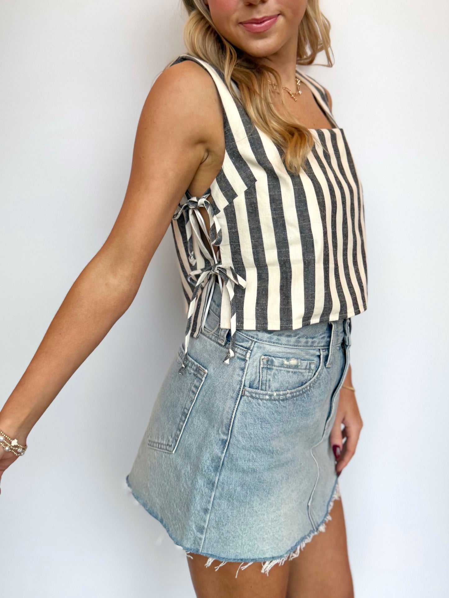 Denim 90's Vintage Mini Skirt