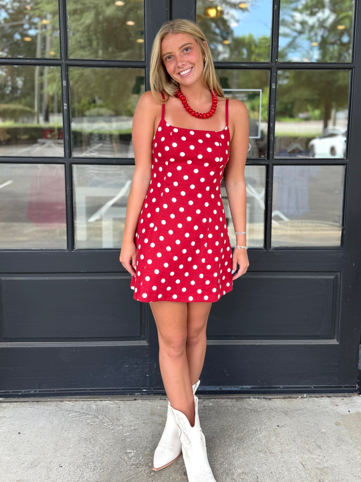 Red Polka Dot Mini