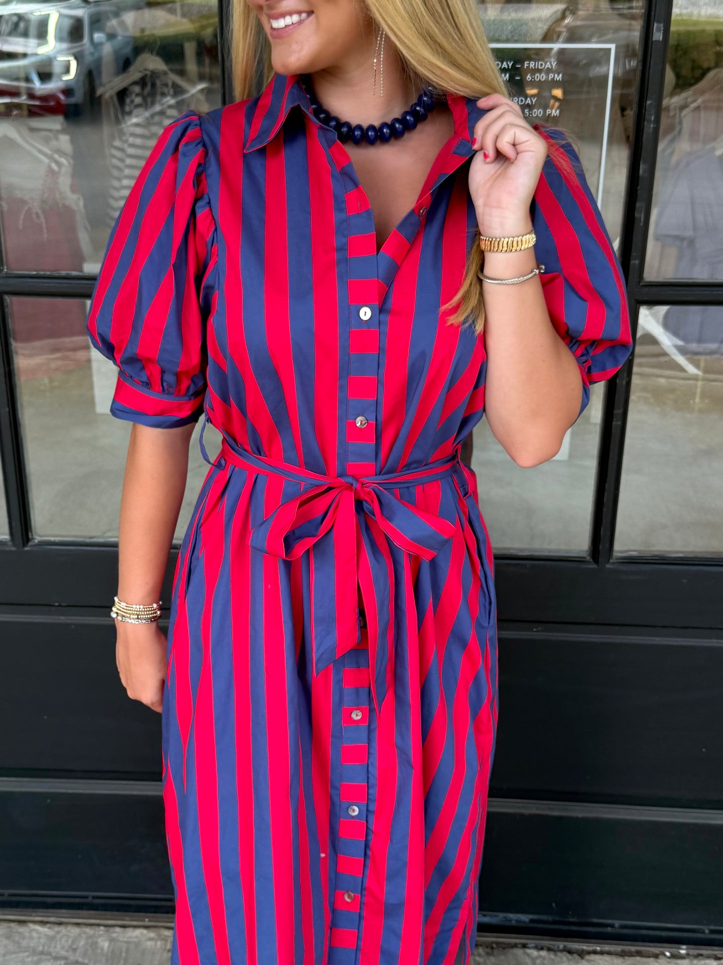 Ole Miss Stripe Maxi