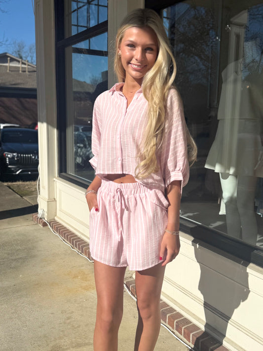 Beach Time Linen Shorts ( 3 colors)