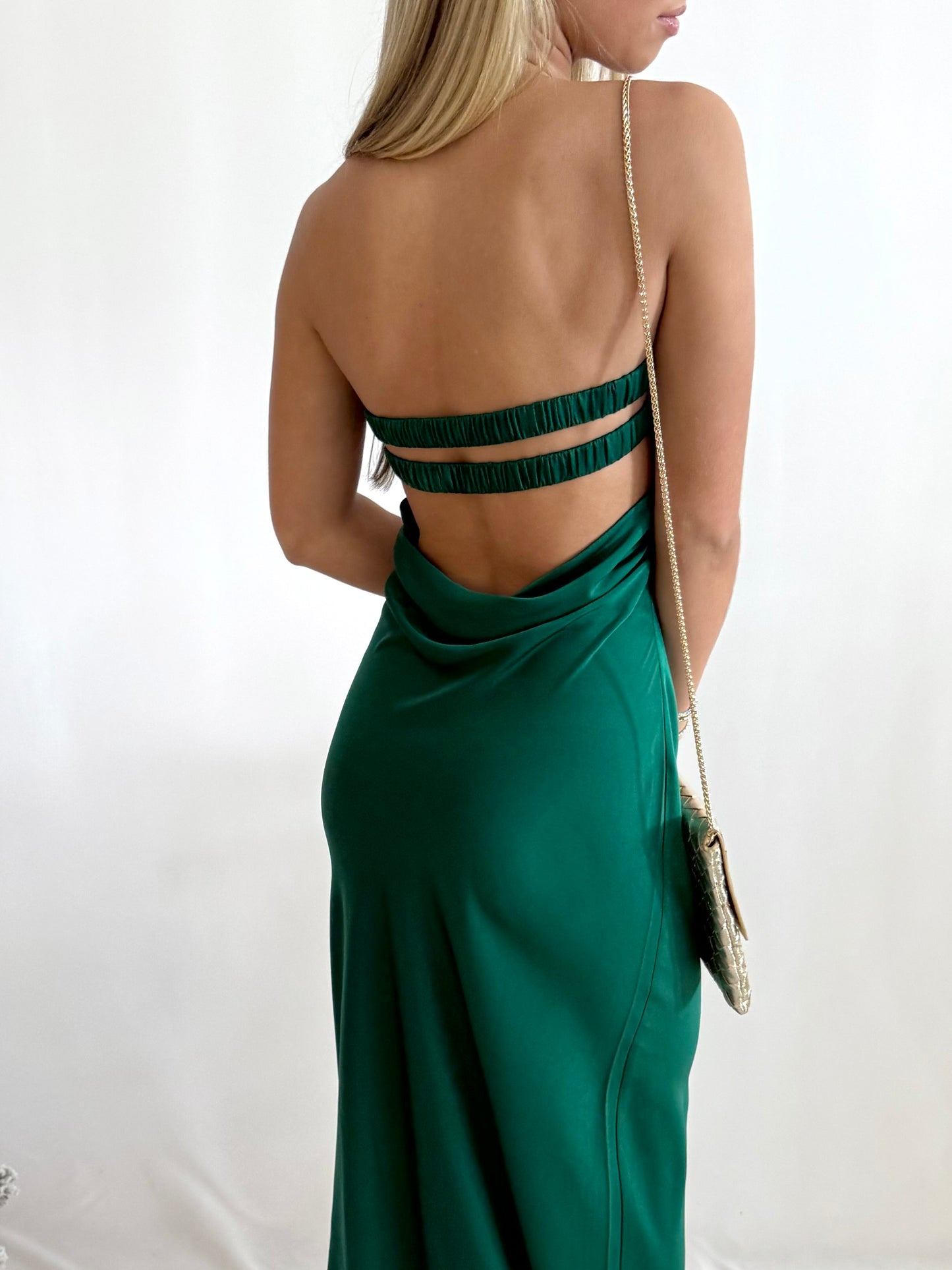 Pine Double Strap Back Maxi