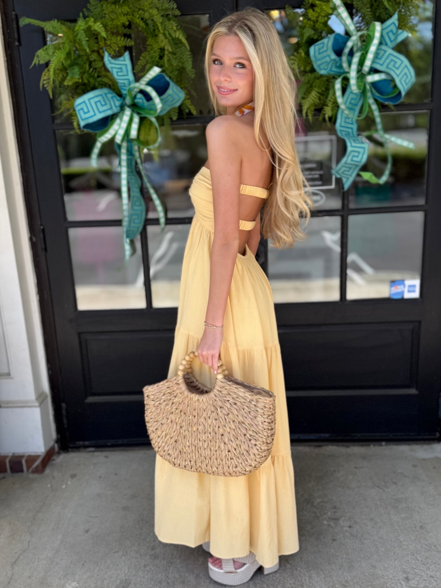 Strapless Honey Maxi