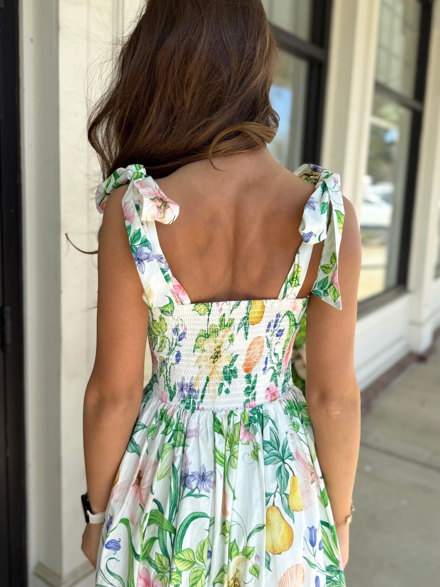 Summer Romantic Garden Maxi