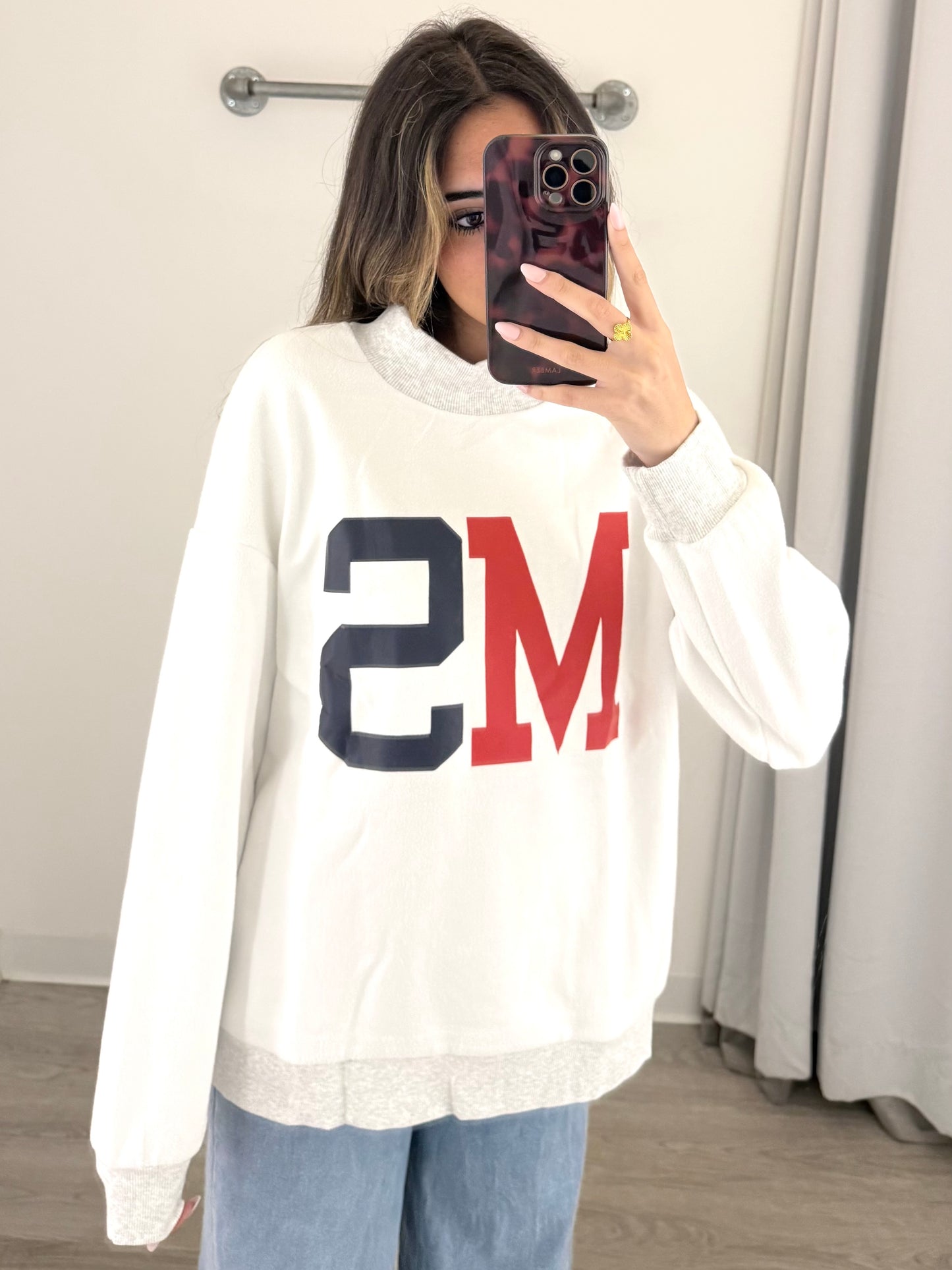 MS Reversible Mockneck Sweatshirt