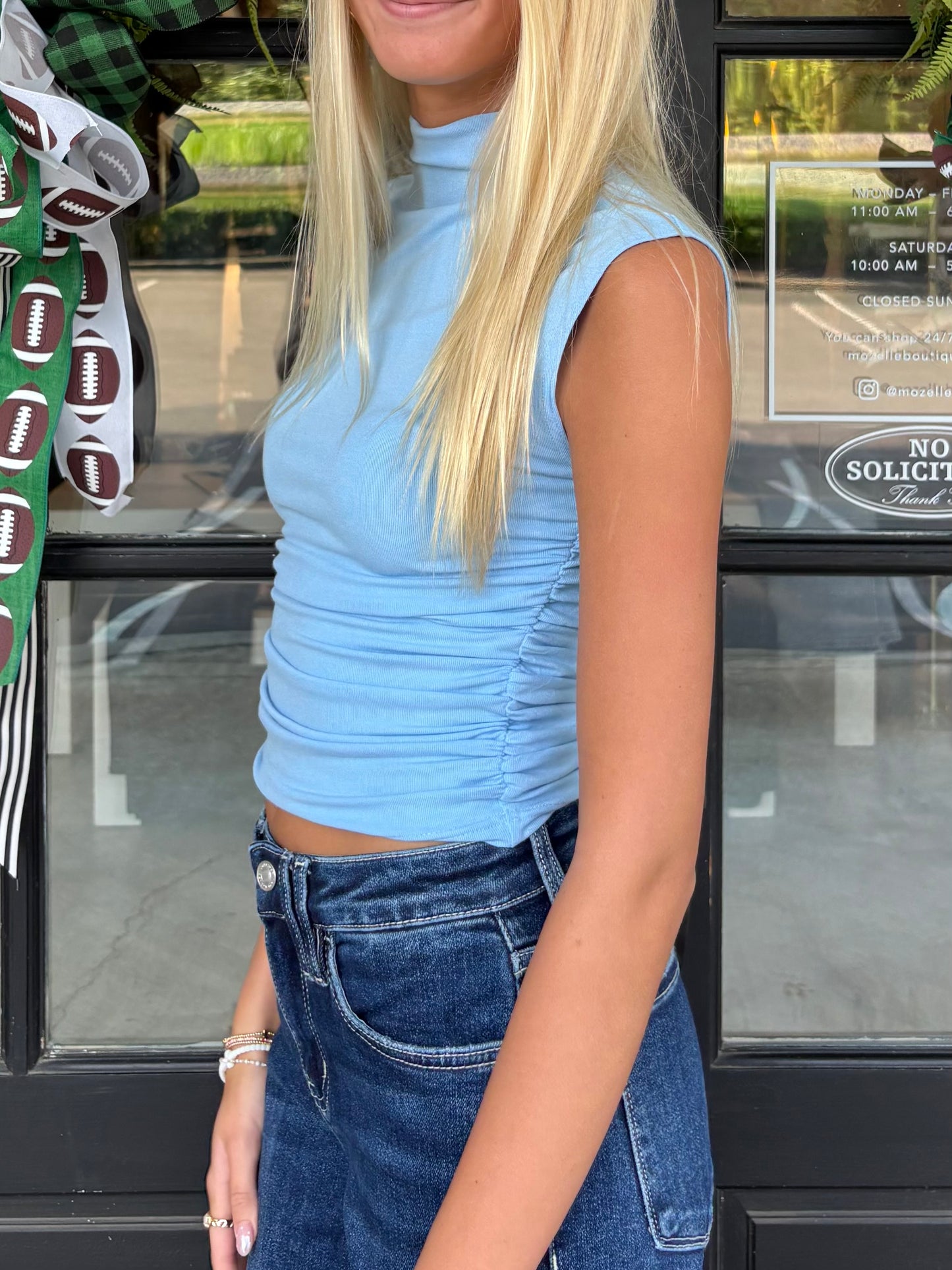Cap Sleeved Crop Top (3 colors)
