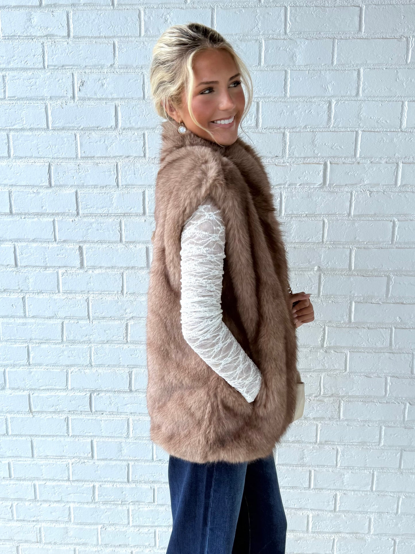 Casual Fur Vest (2 colors)