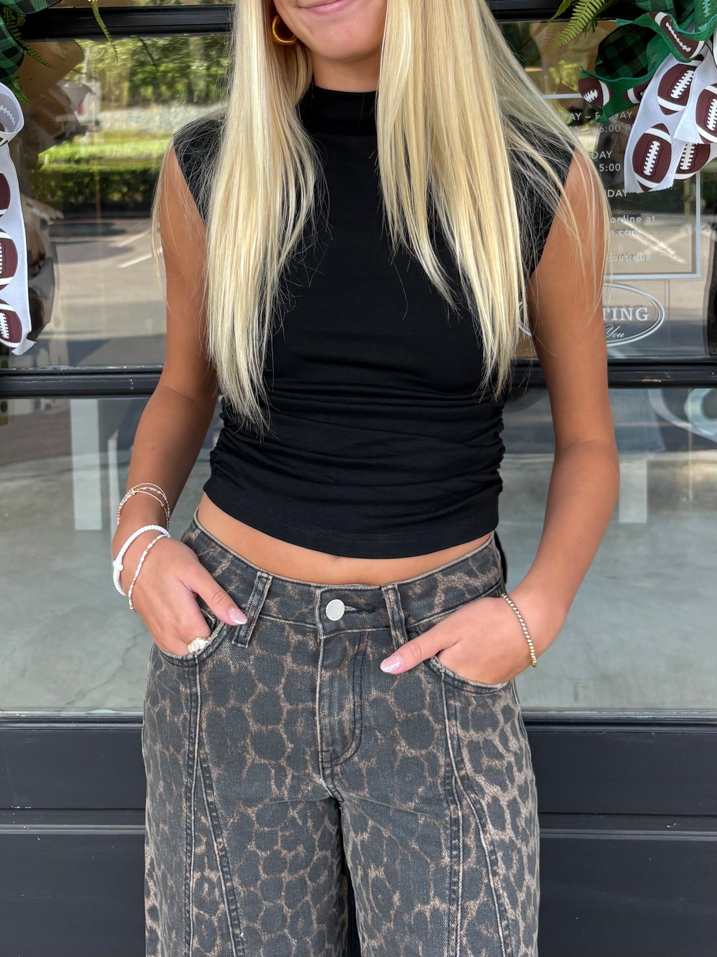 Cap Sleeved Crop Top (3 colors)