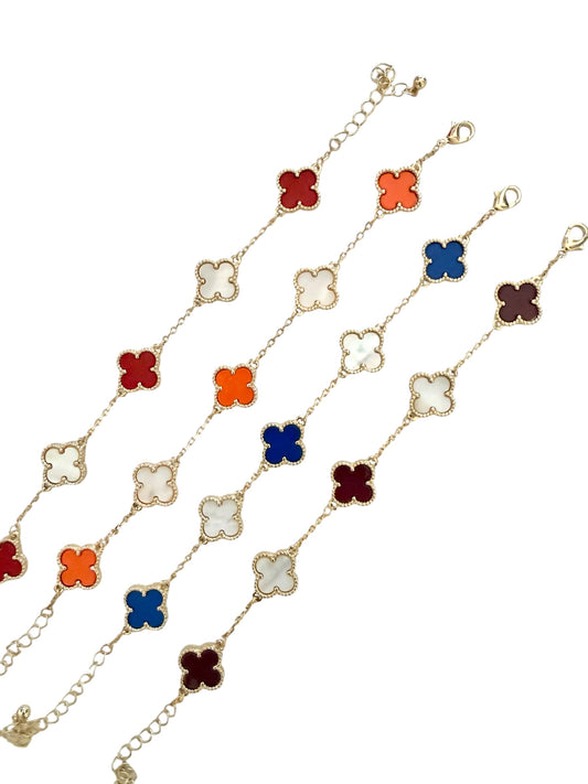 Gameday Clover Bracelet