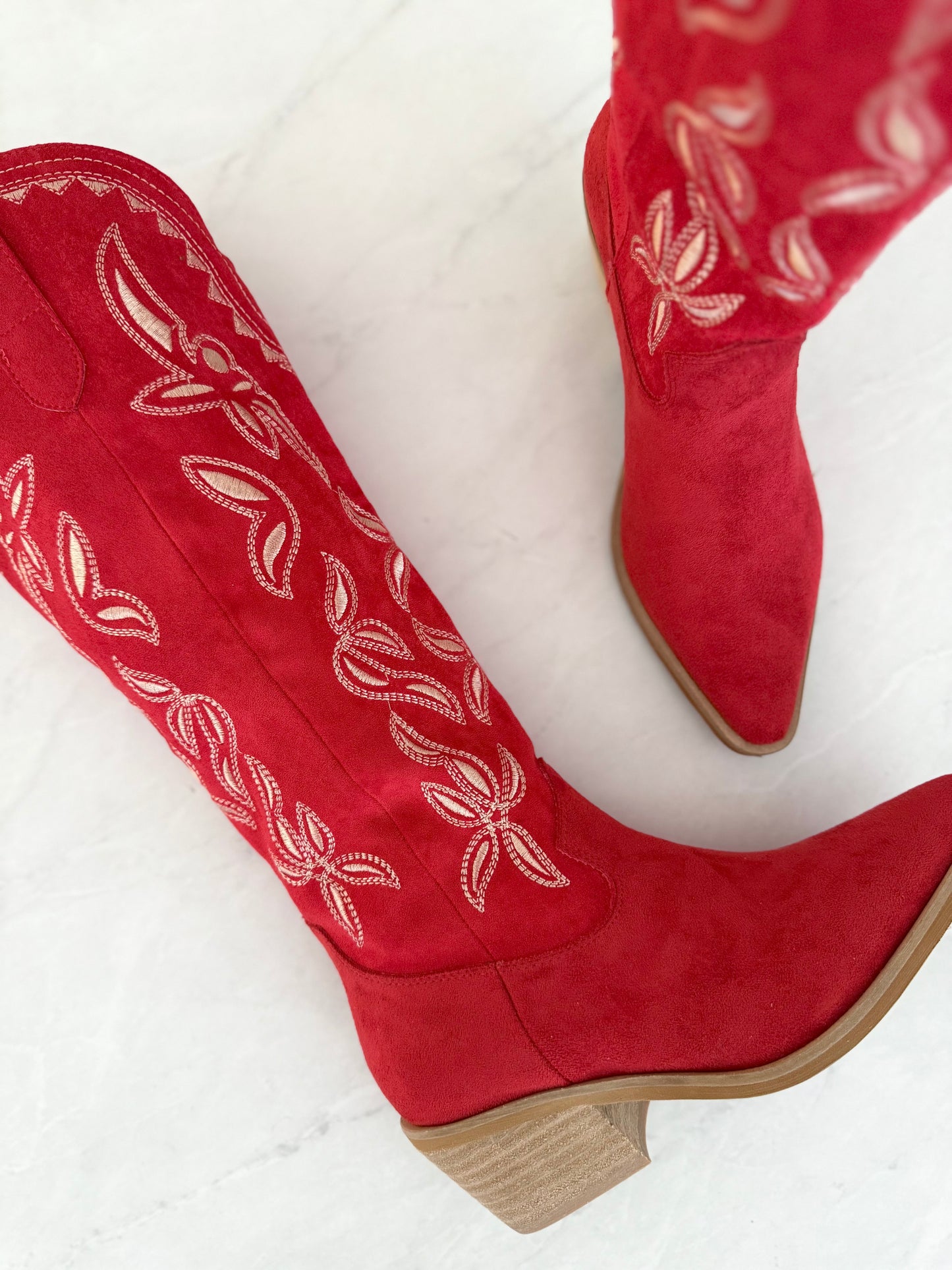 Red Stitch Western Tall Boot