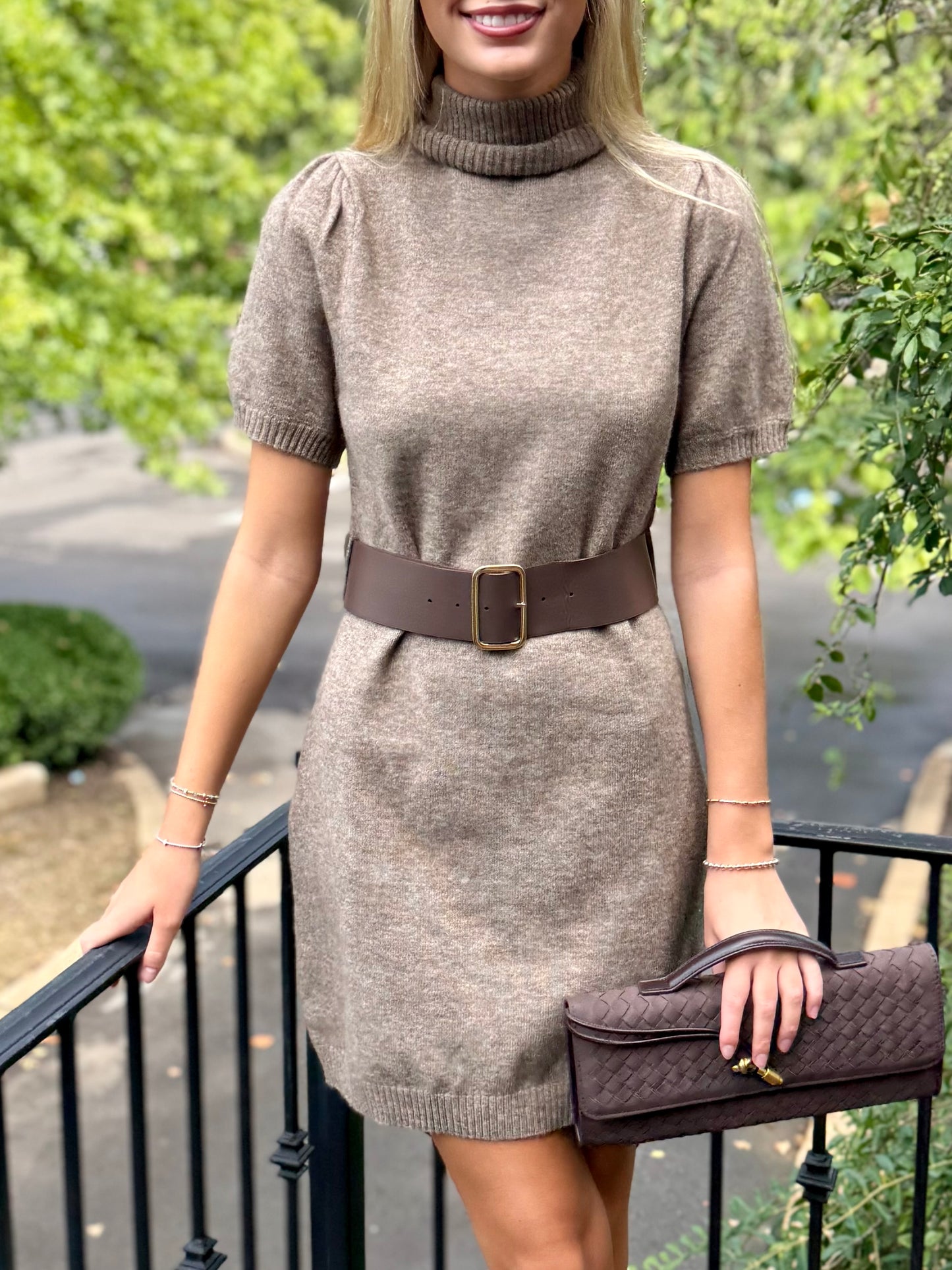 CoCoa Powder Knit Dress