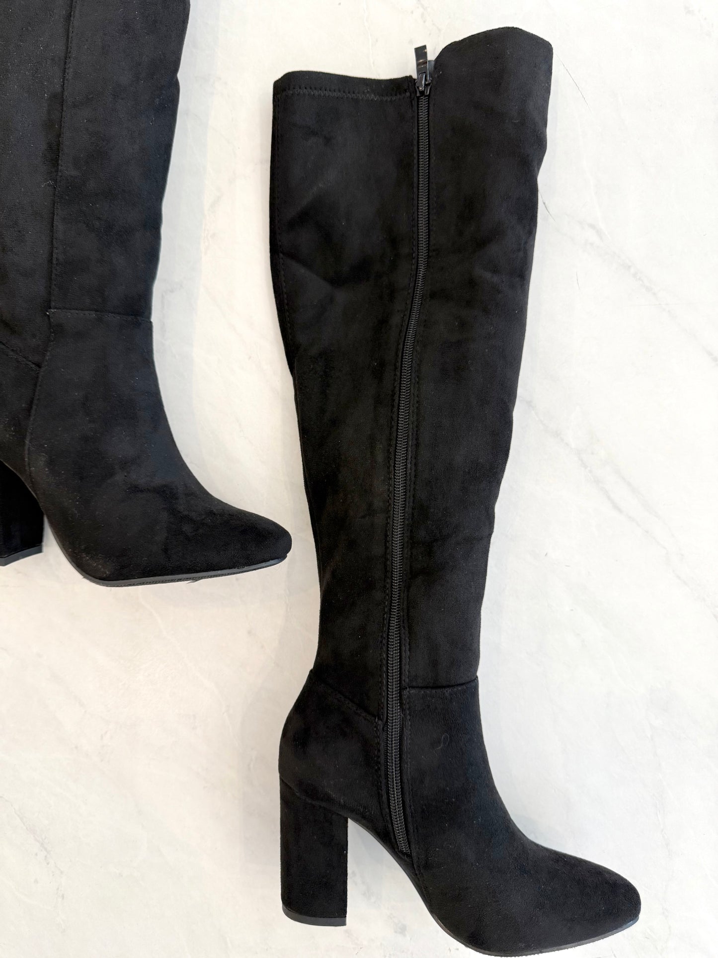 Kyla Knee High Suede Boot (3 colors)