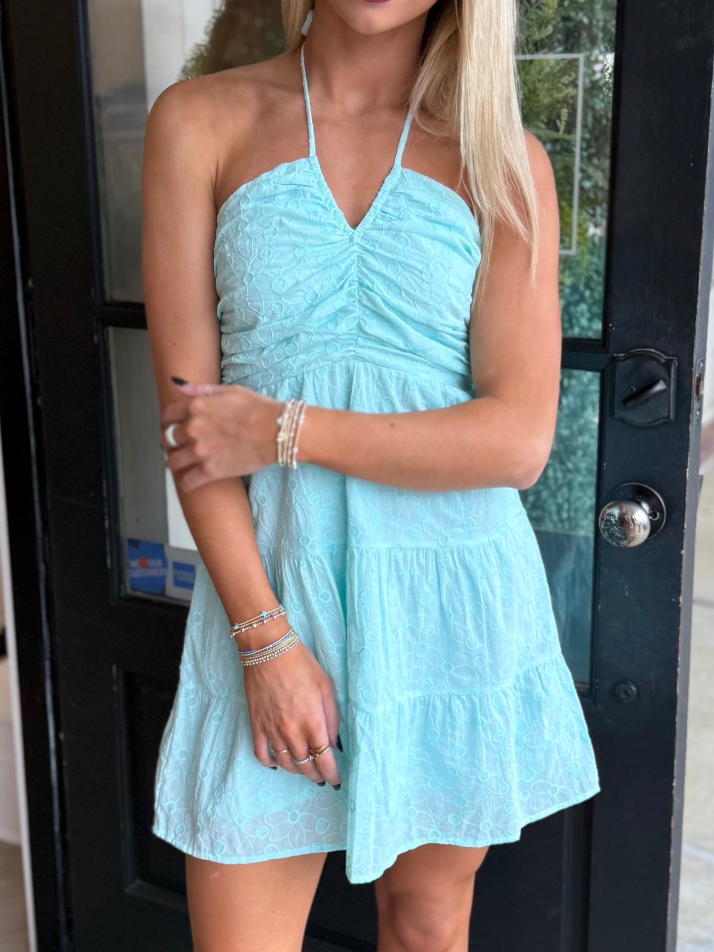 Eyelet Halter Mini