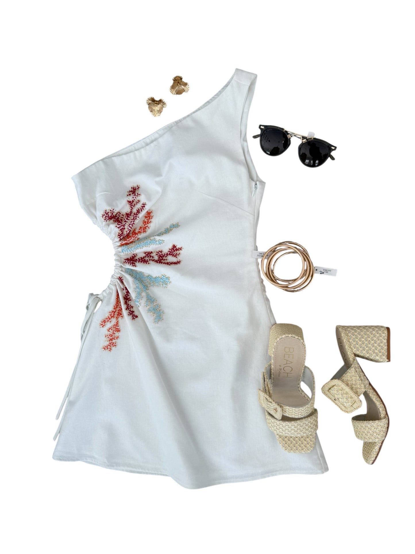 White Coral Reef Bead Mini