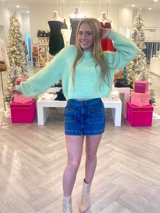 Light Green Sweater