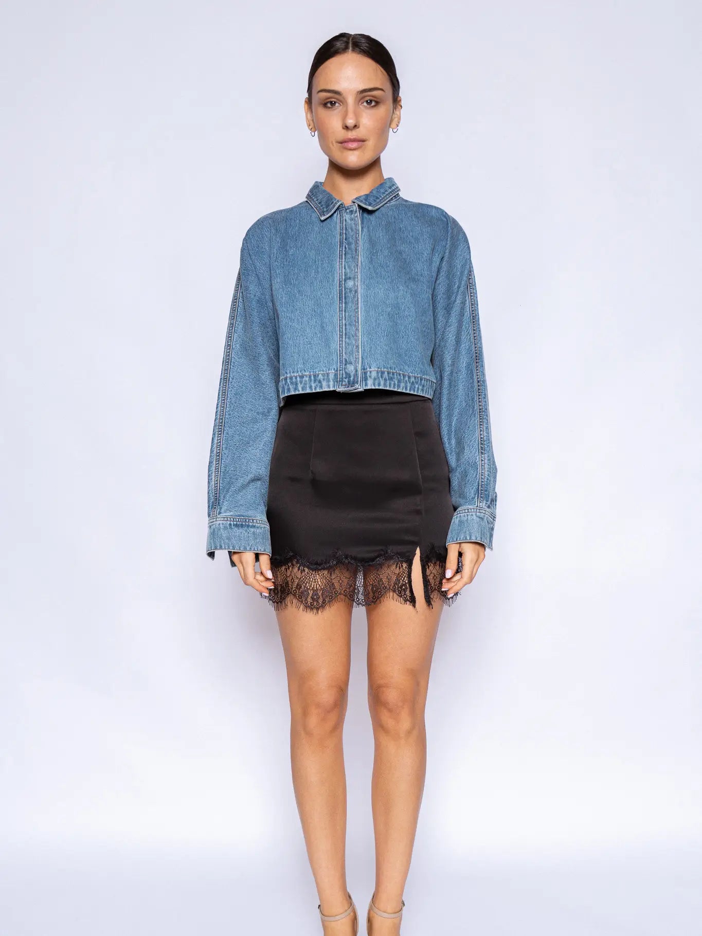 Loose Sleeved Denim Jacket