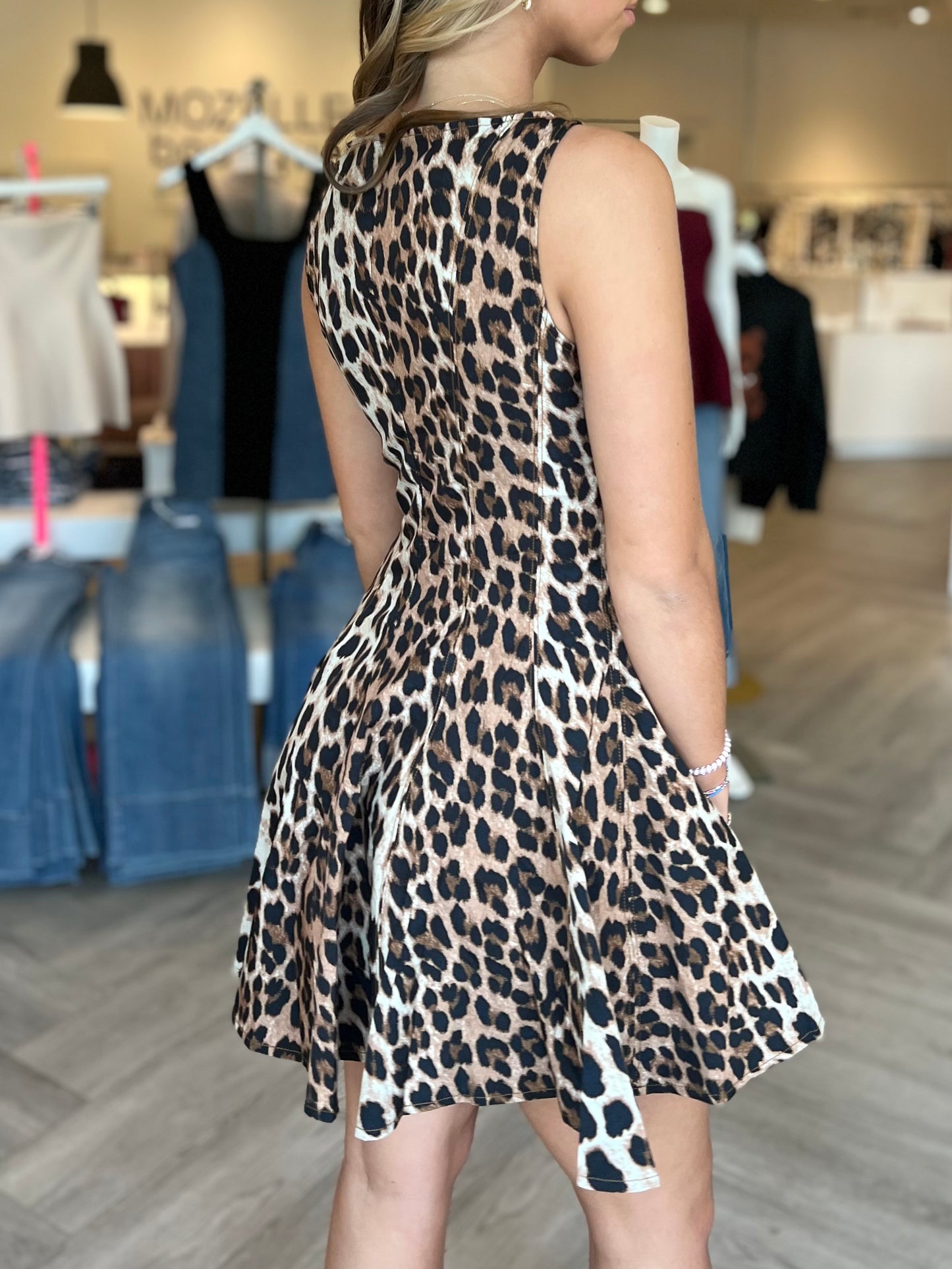 Leopard Swing Dress