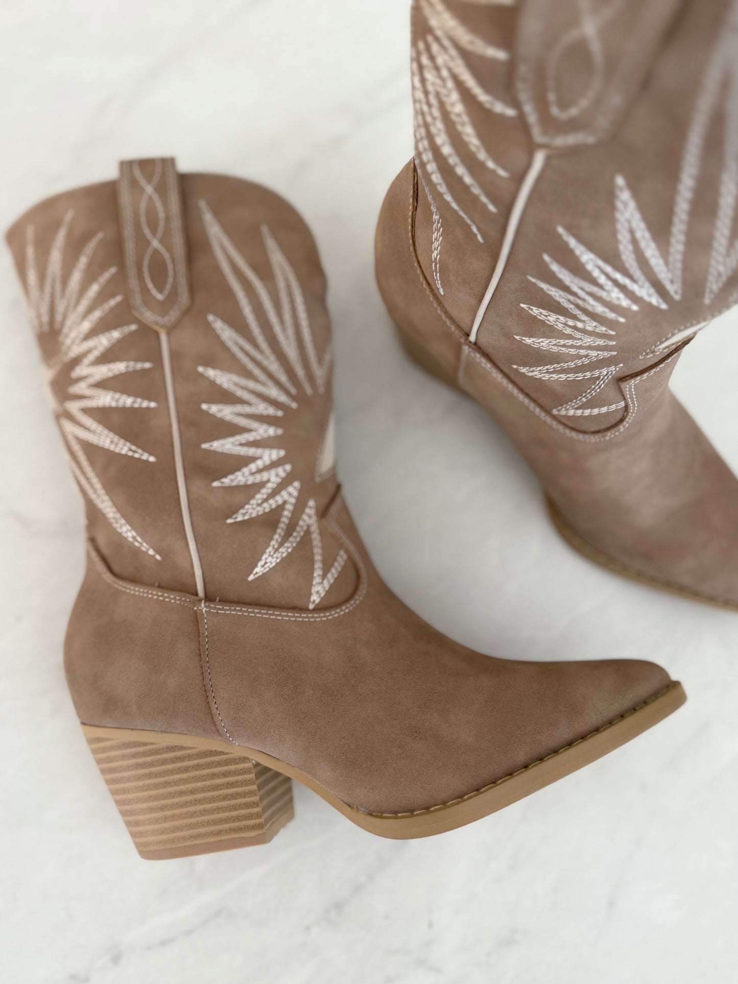 Star Burst Western Boots