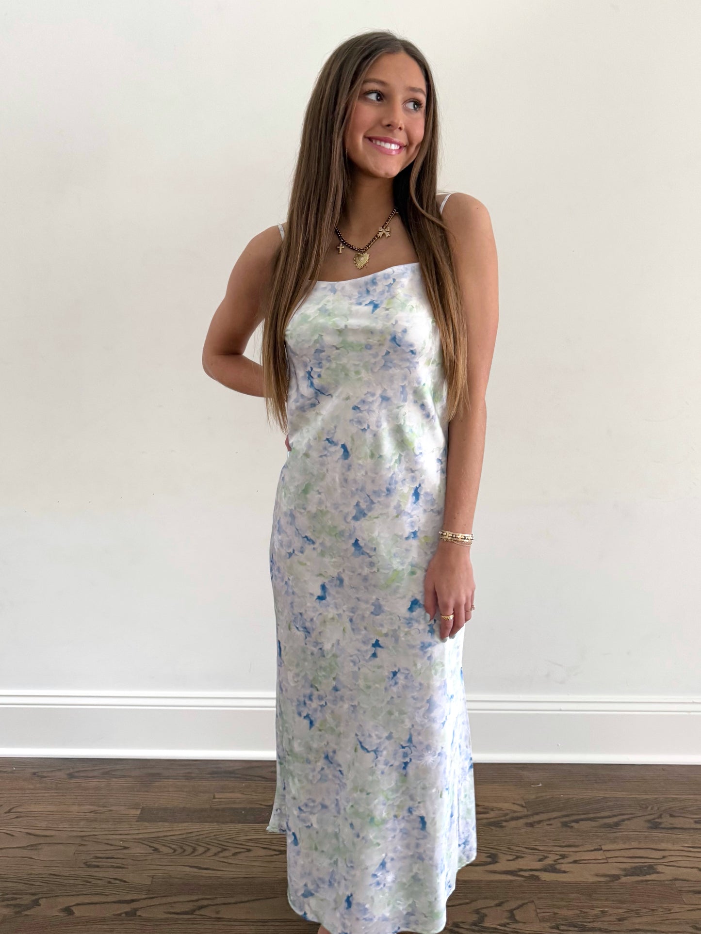 Blue/Green Moon&Stars Dress