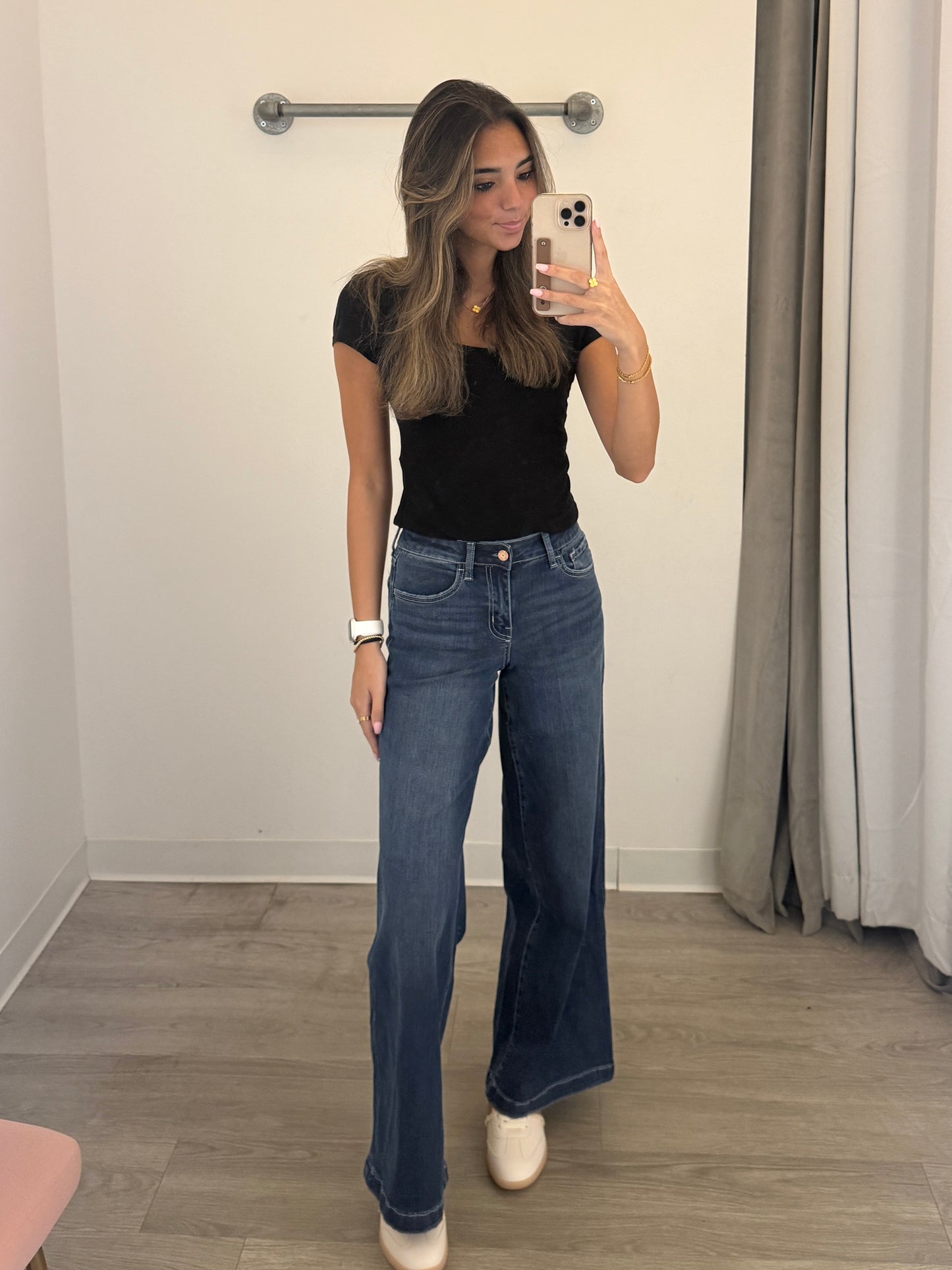 Mid Rise Palazzo Jean