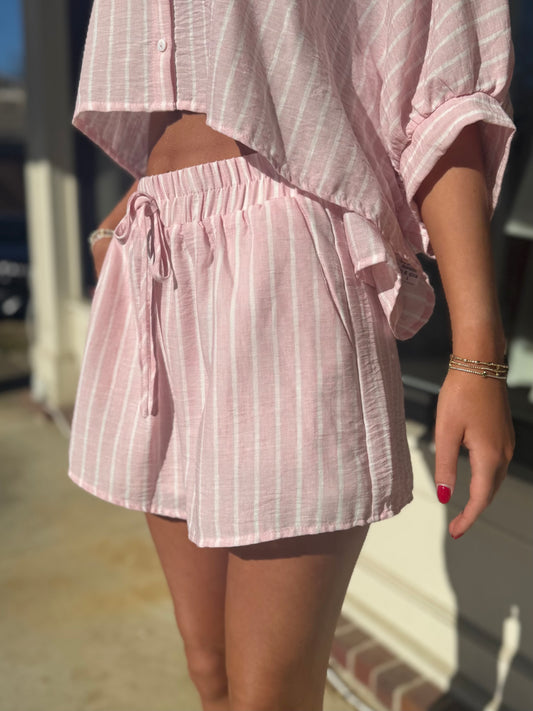 Beach Time Linen Shorts ( 3 colors)