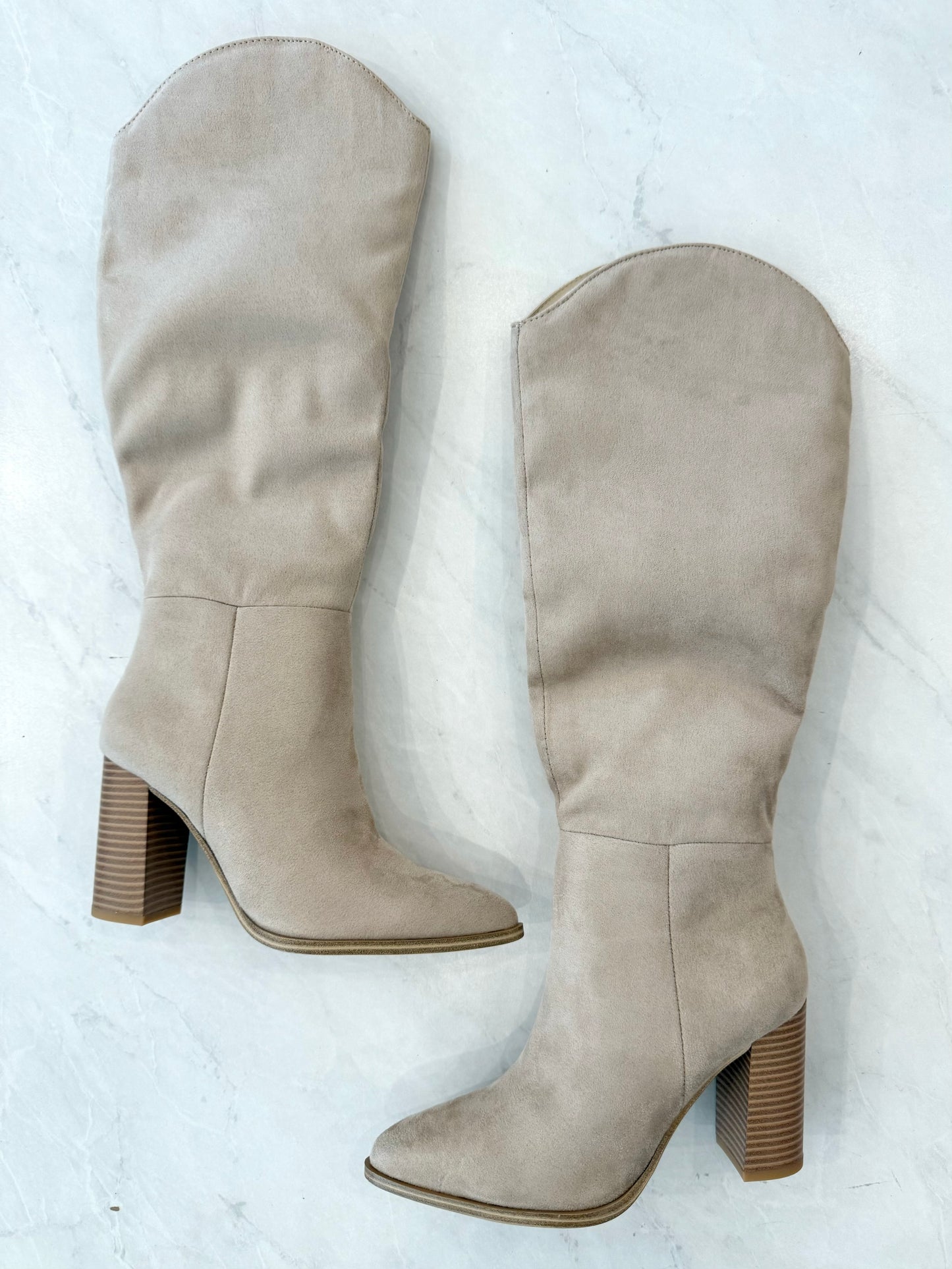 Kylie Suede Tall Boot