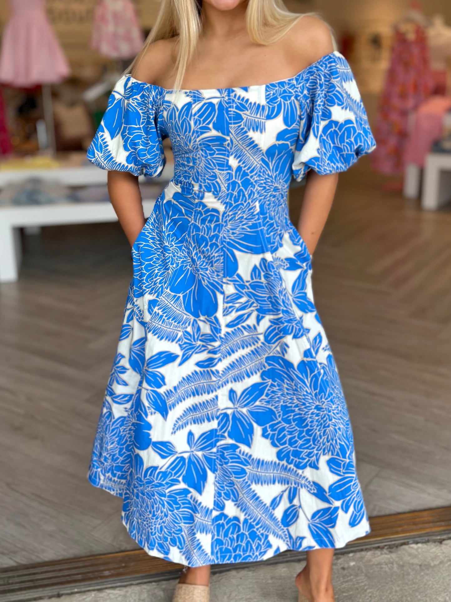 Cabo Blue O/S Dress