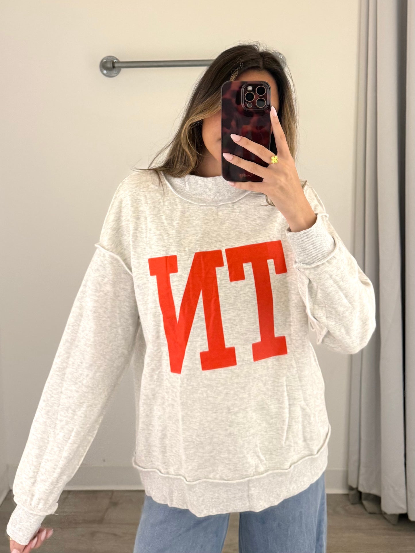 TN Reversible Mockneck Sweatshirt