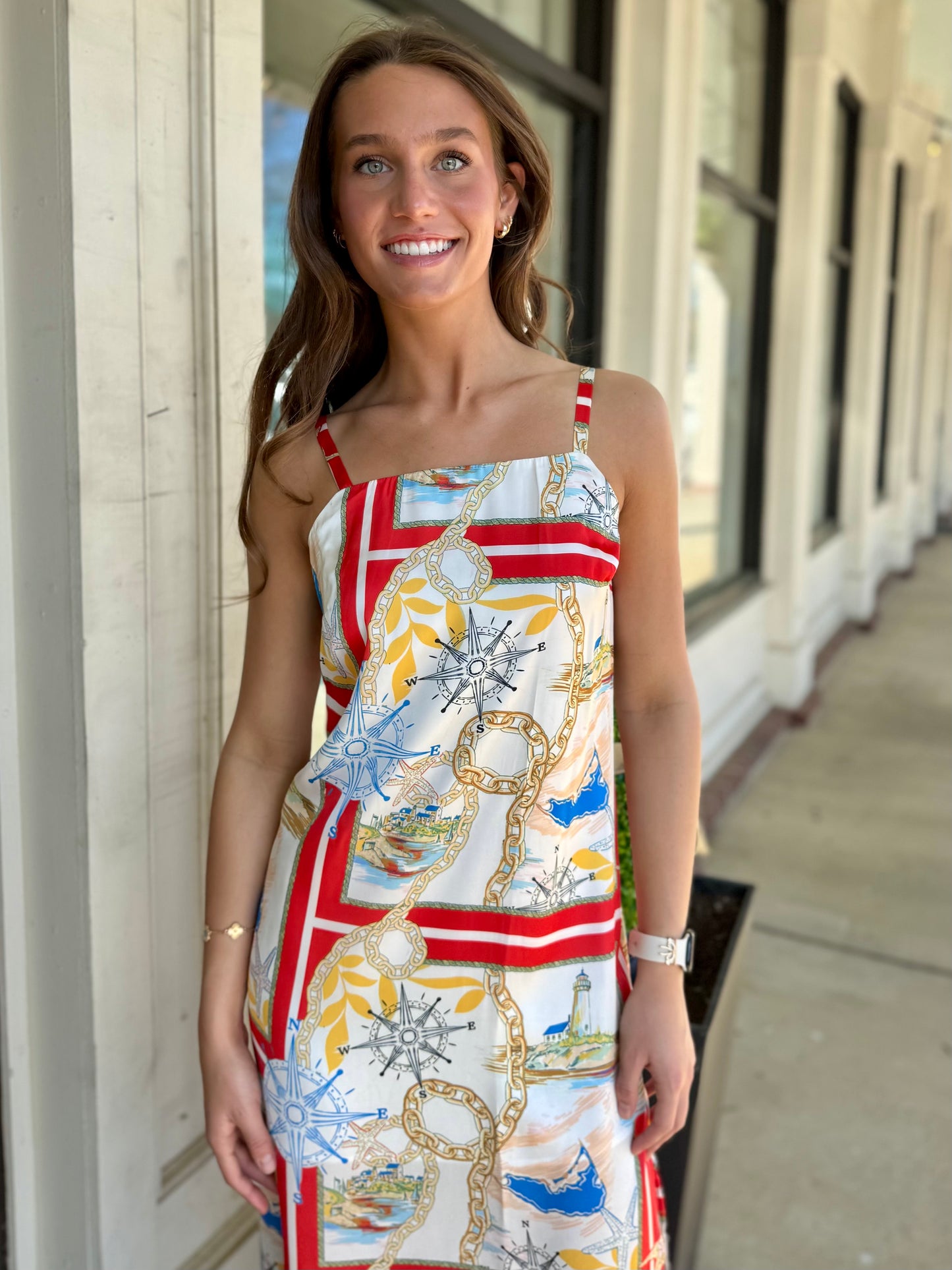 Atlantic Breeze Scarf Midi