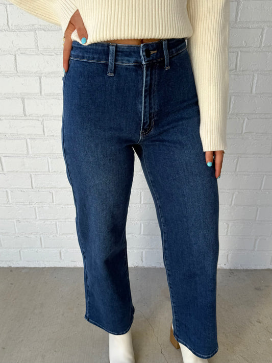 Dark Hidden Pocket Trouser