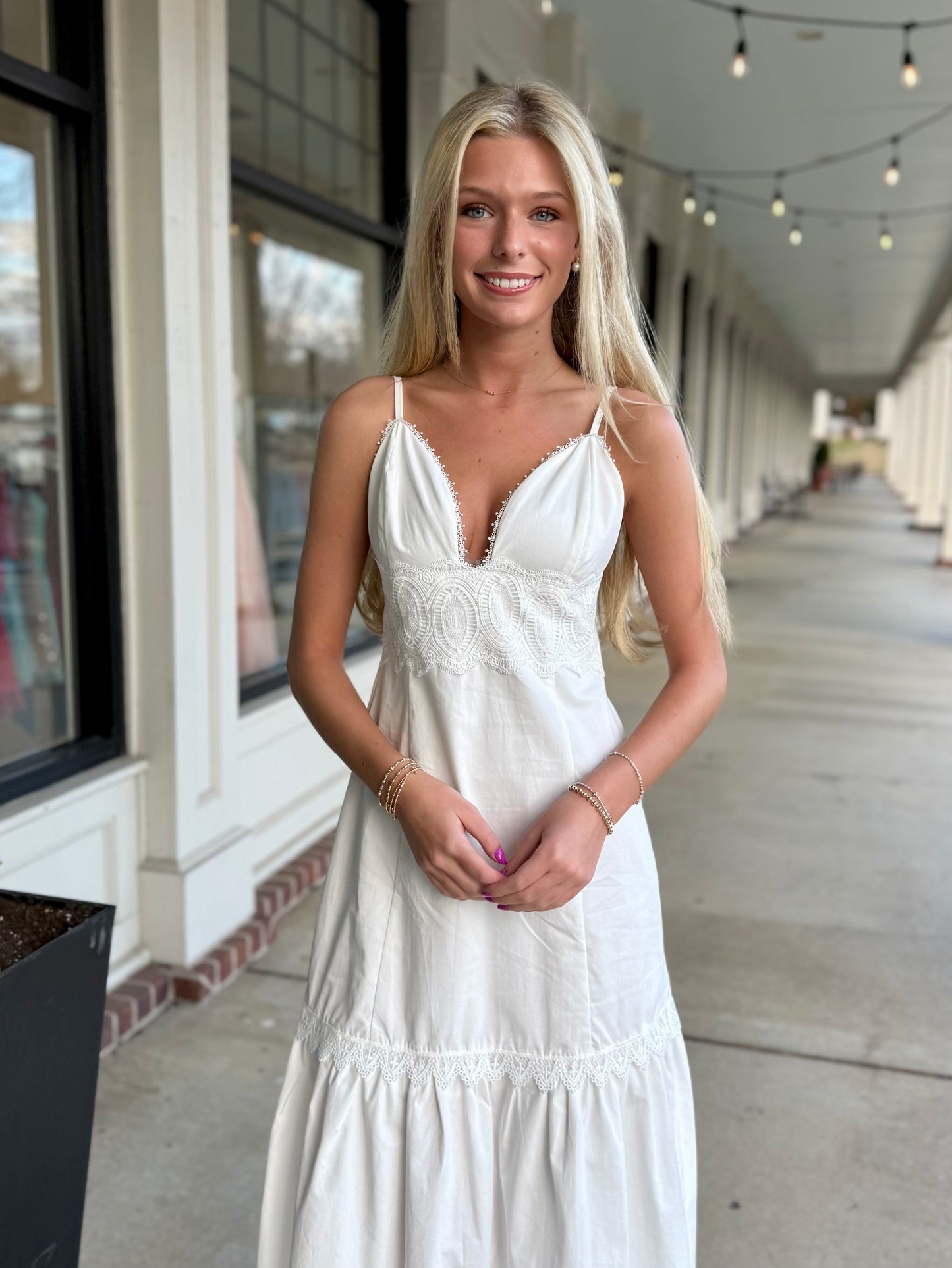 White Bridal Maxi