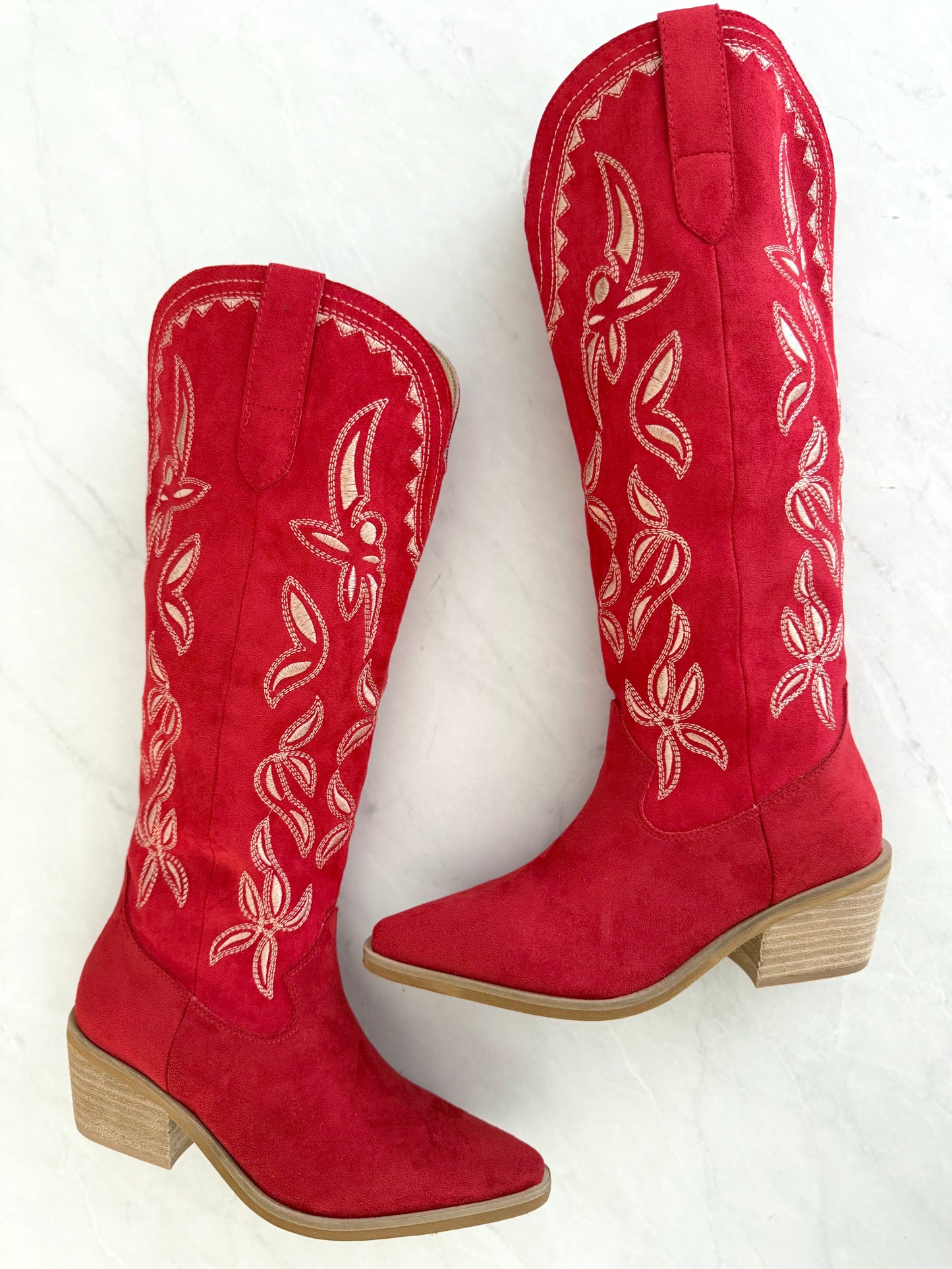 Red Stitch Western Tall Boot