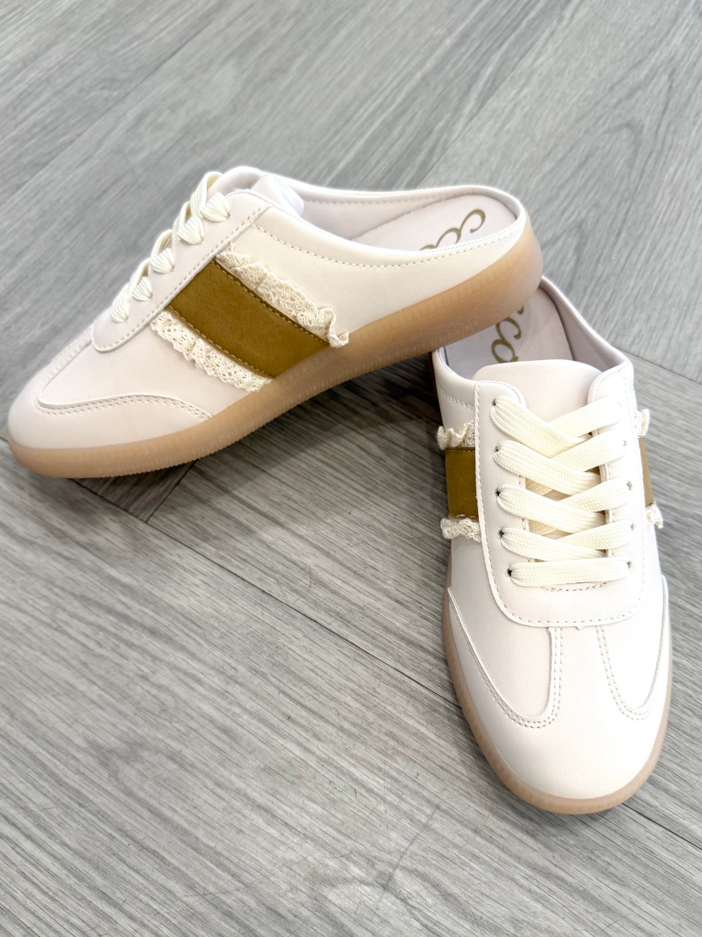 Camel Slip- on Sneaker