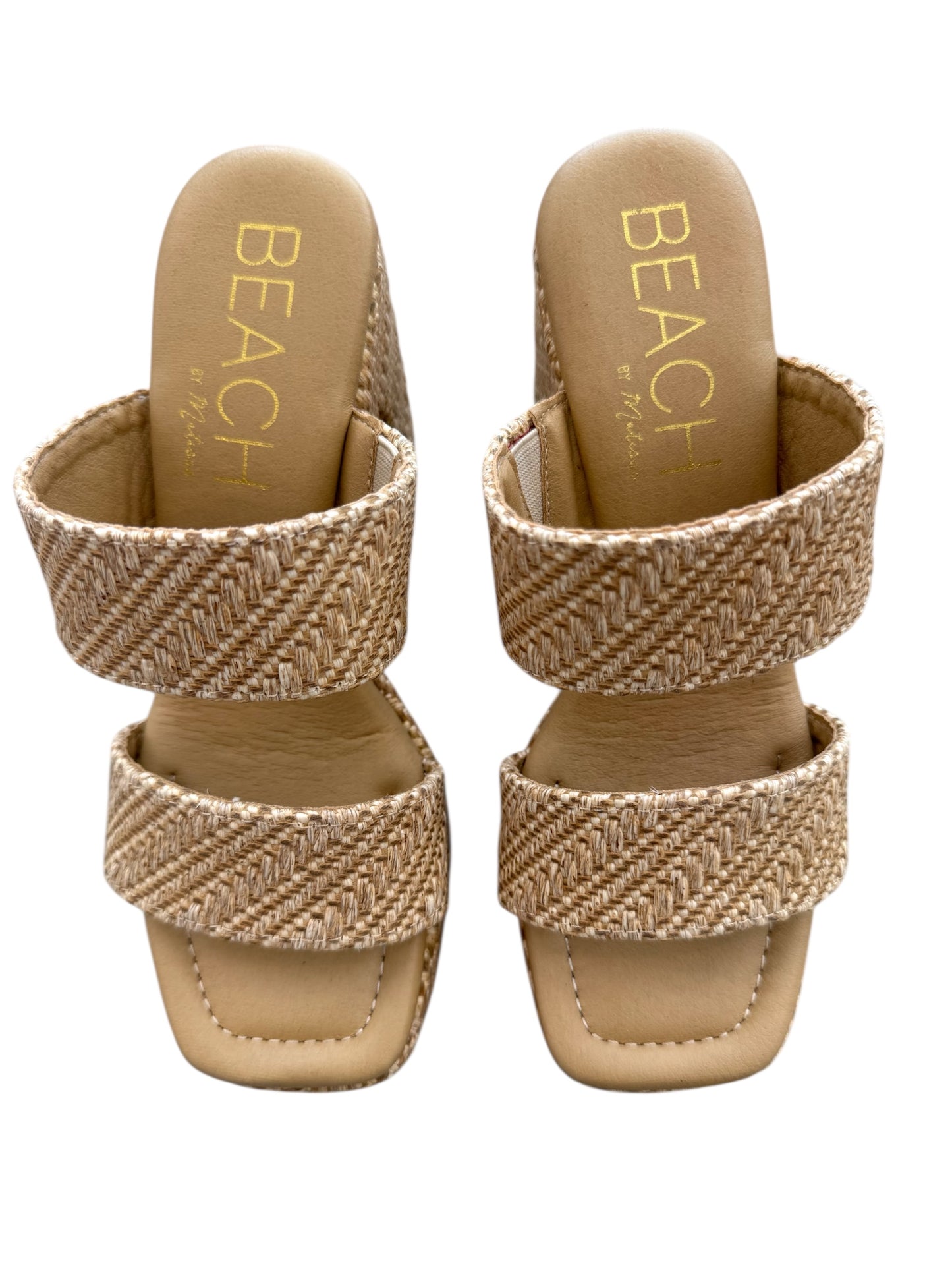 Gem Tan Strap Heel
