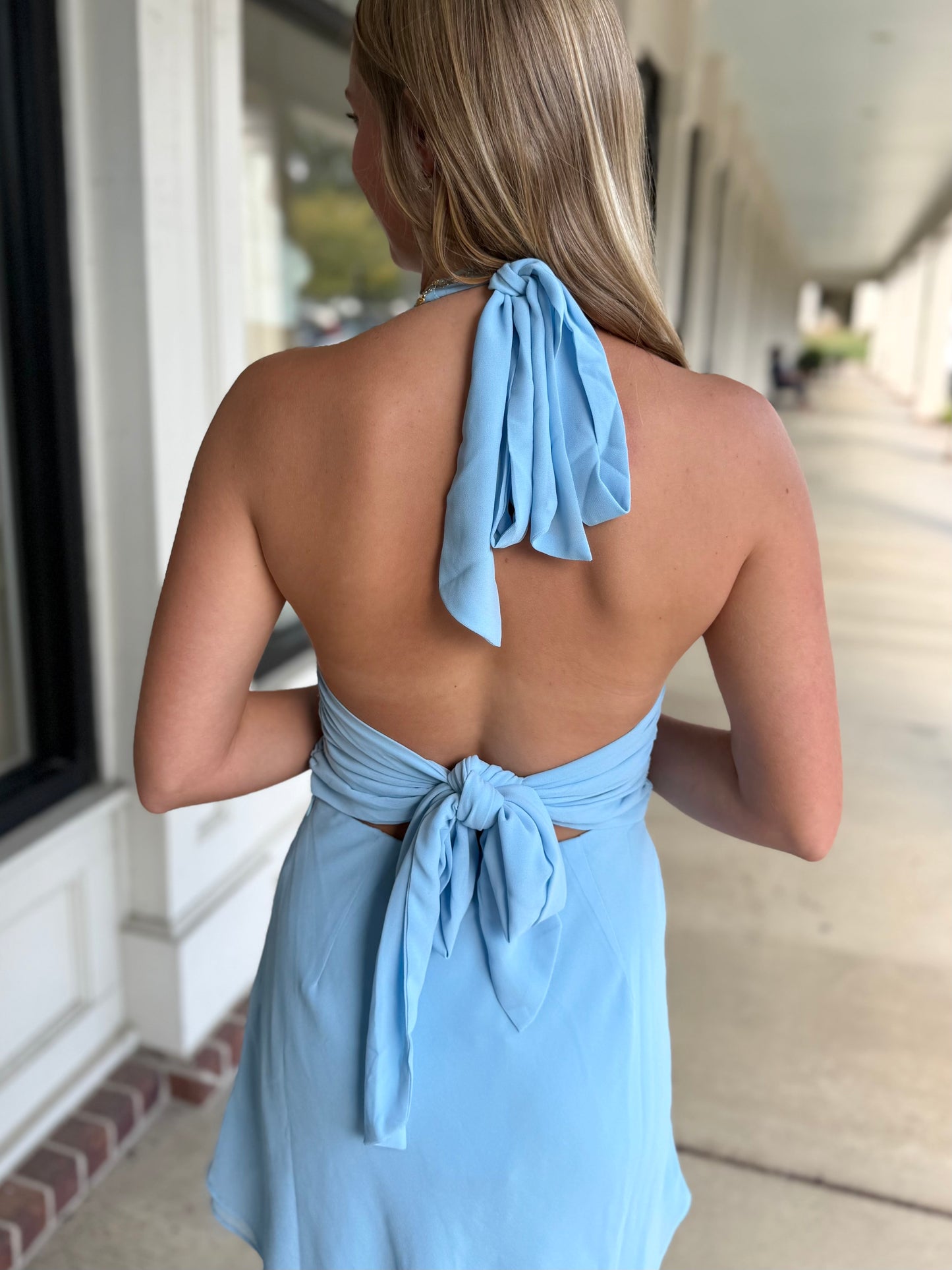 Powder Blue Flutter Mini