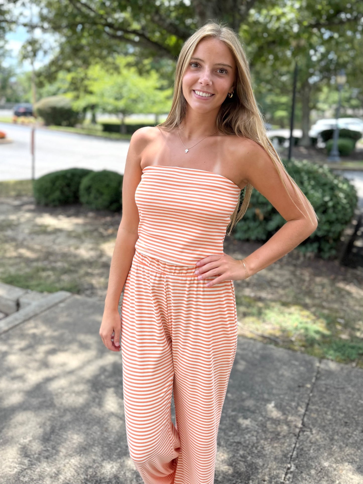 Tennessee Stripe Tube Top