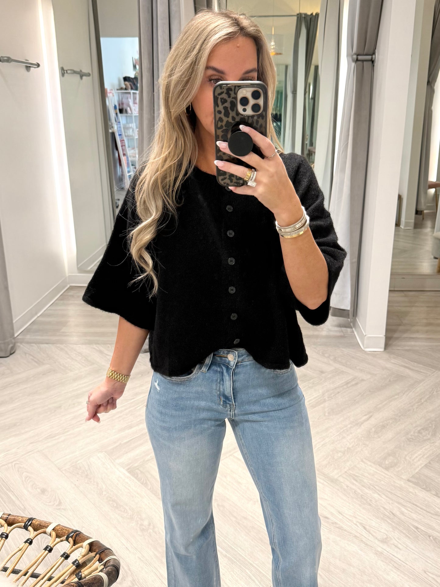 Cropped Boxy Soft Cardigan (3 colors)