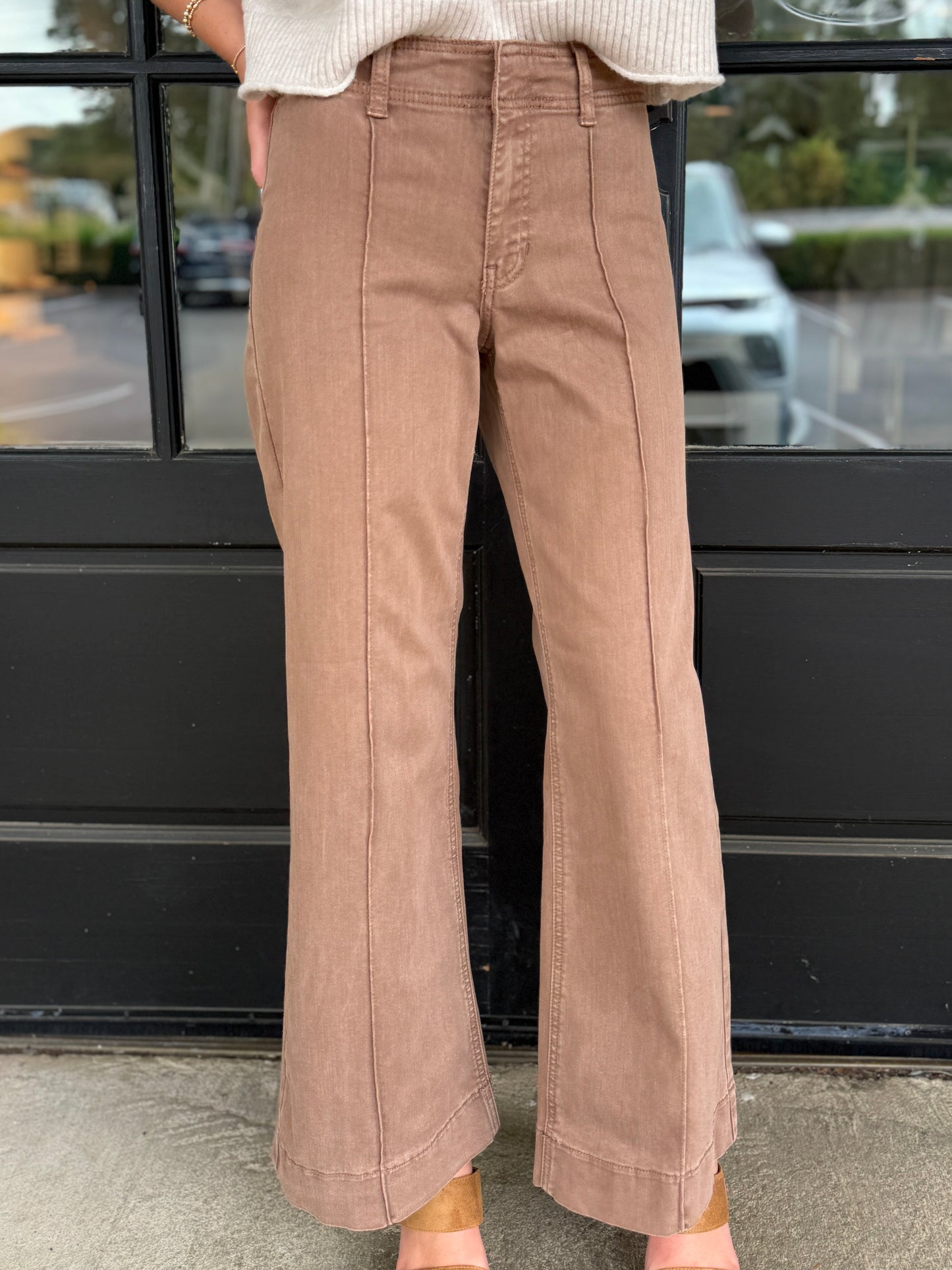 Vintage Brown Twill Trouser
