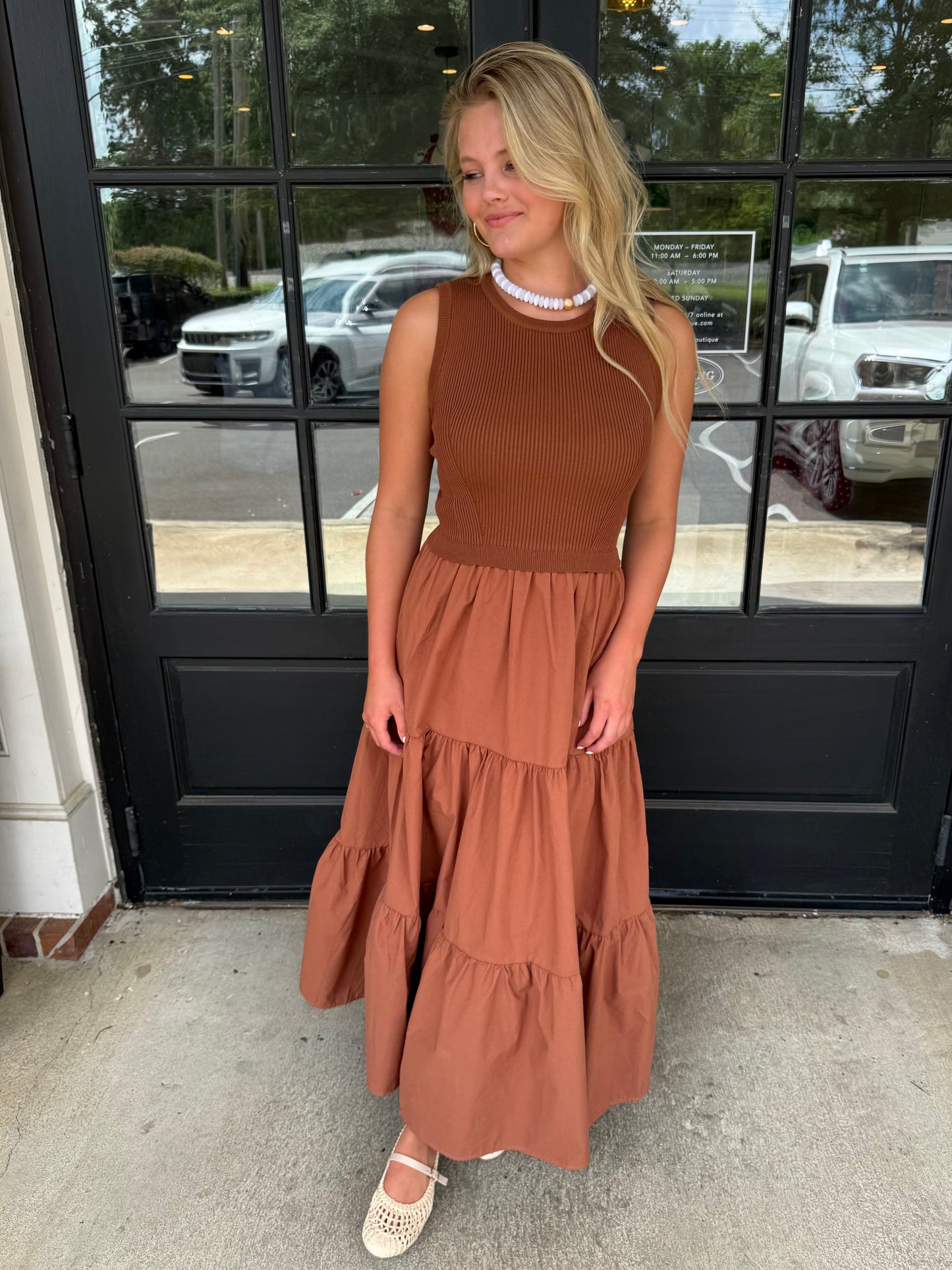Mocha Latte Maxi Dress