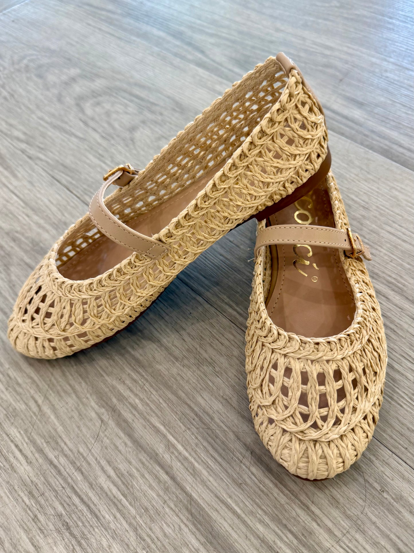 Susan Ballet Flat in Natural