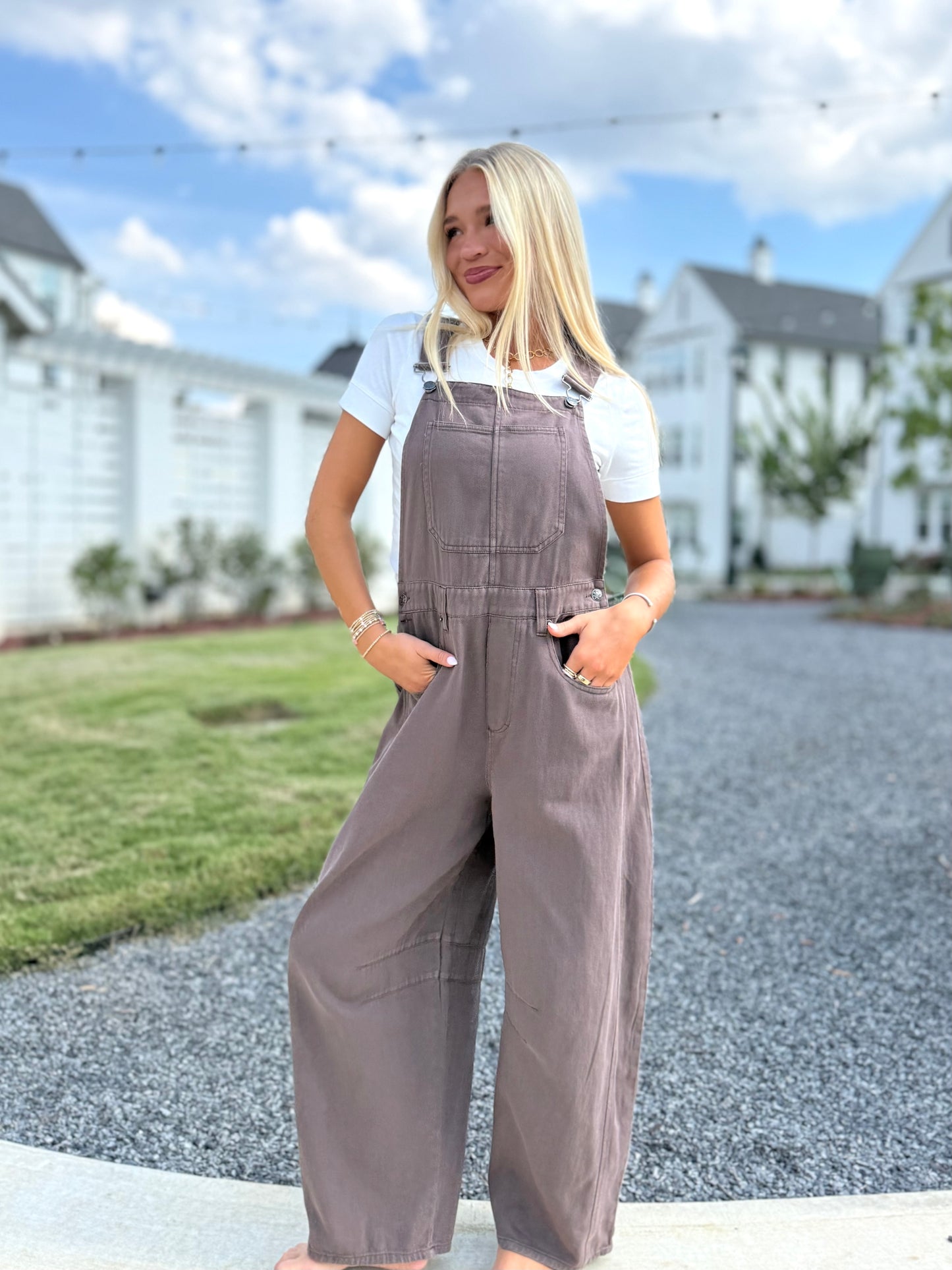 Cocoa Vintage Twill Overall