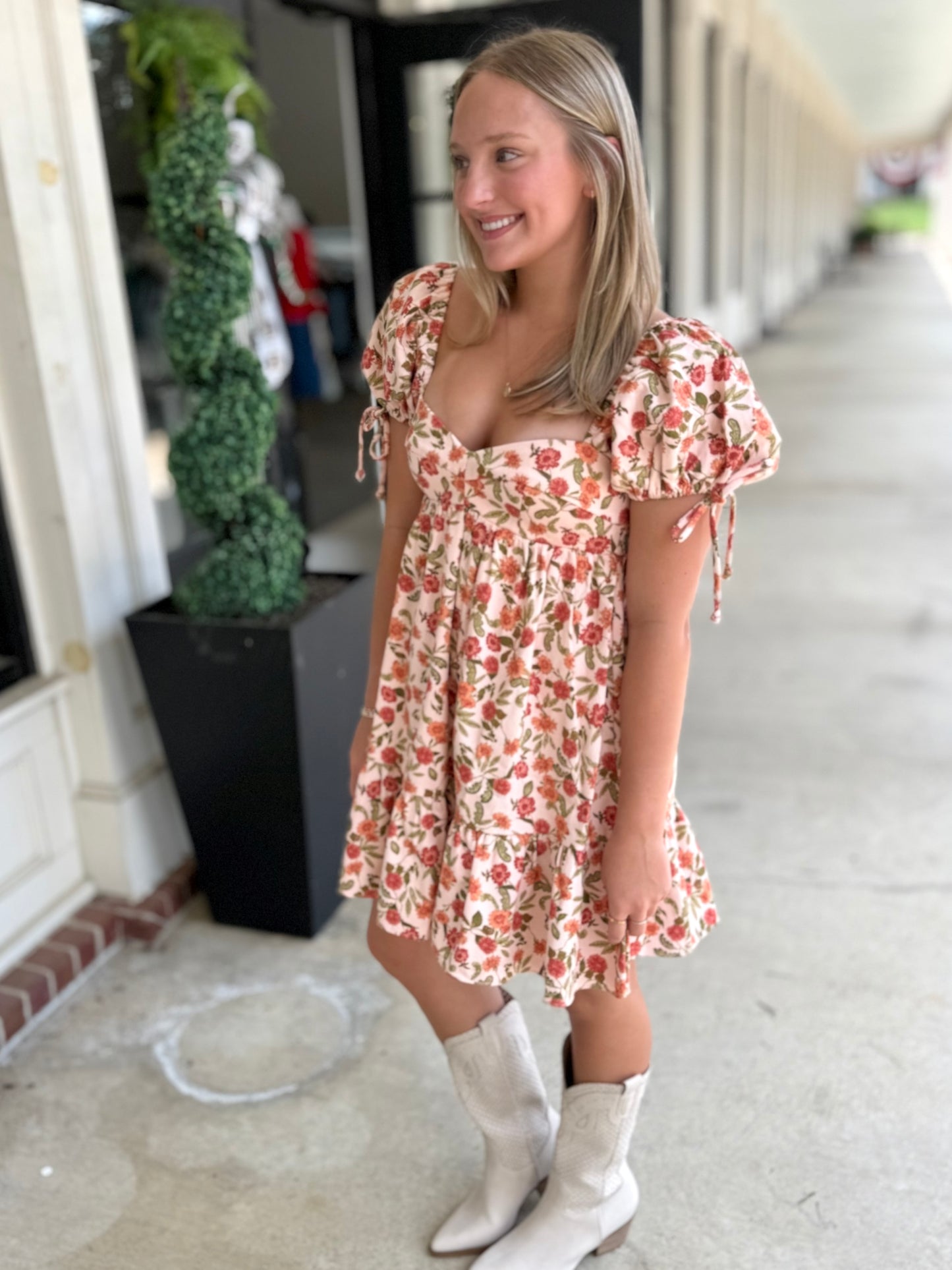 Autumn Garden Lets Be Friends Dress