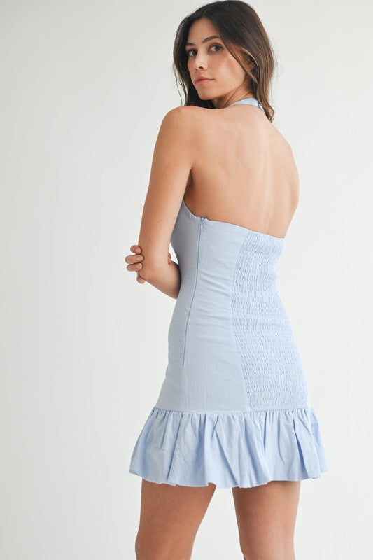 Halter Fit & Flare Mini (2 colors)