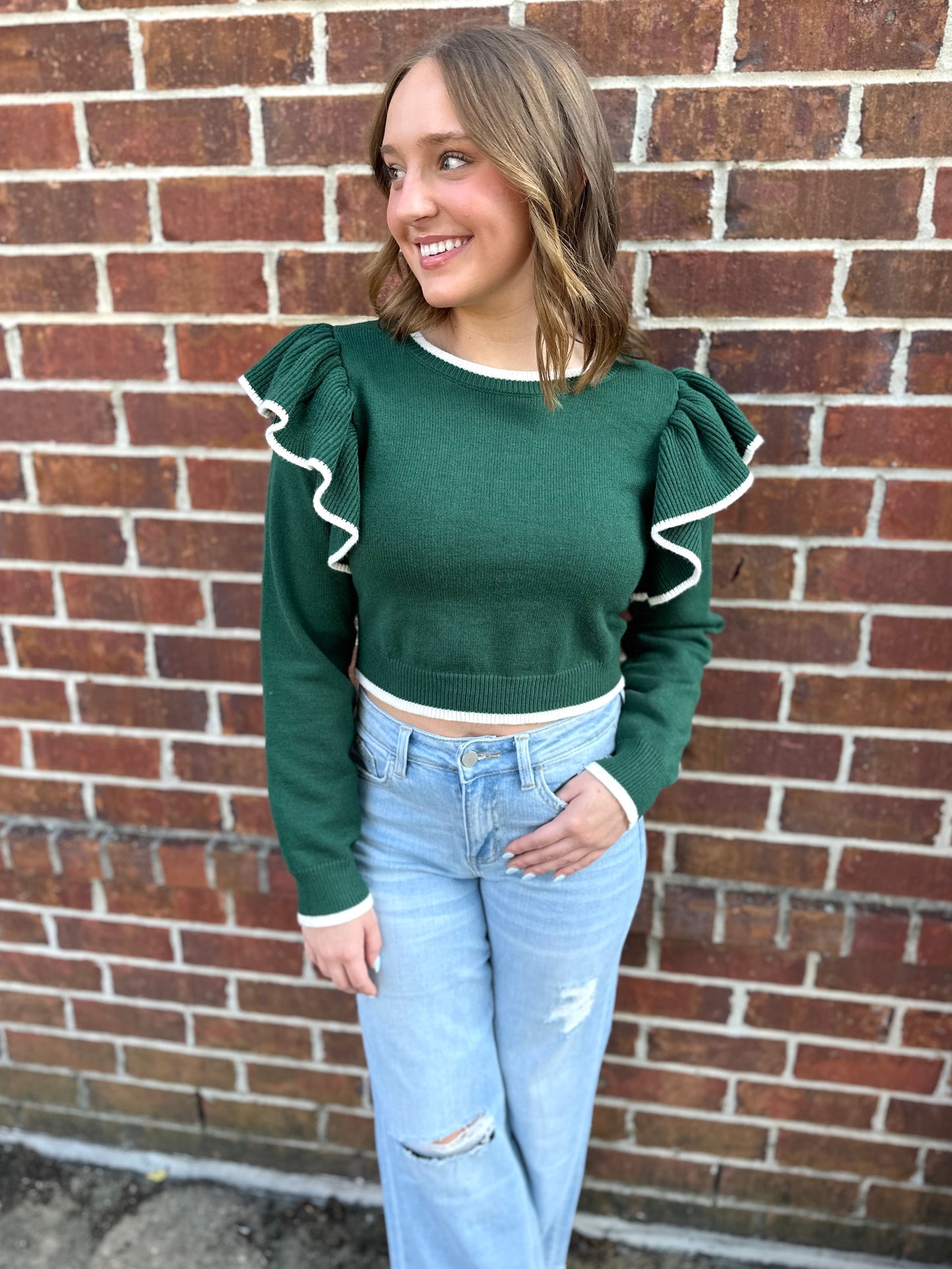 Contrast Stitch Sweater (6 colors)