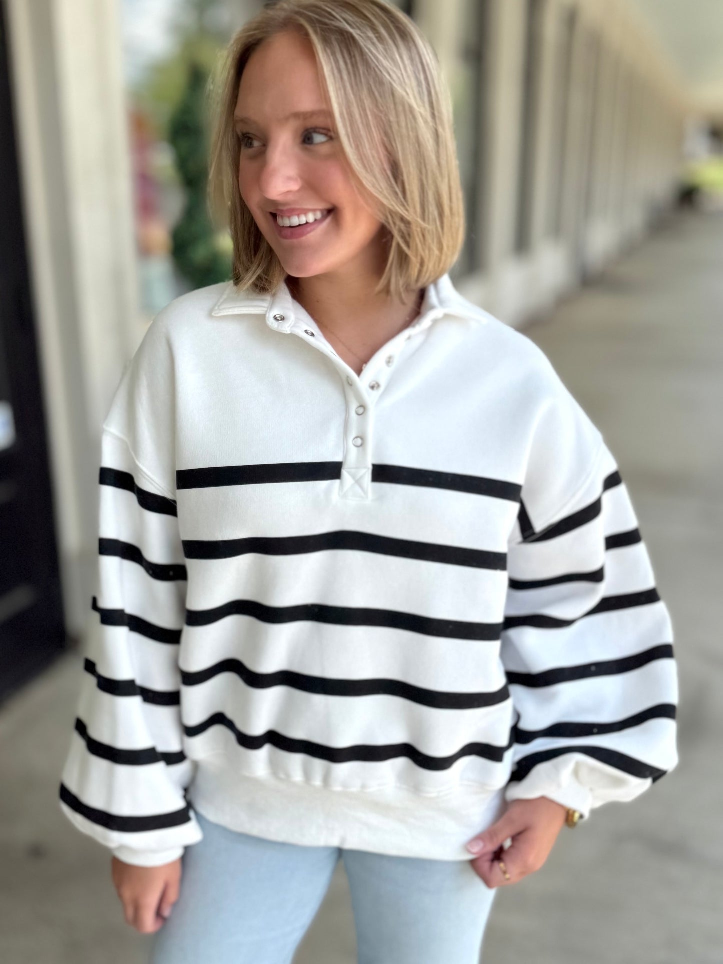 Piper Snap Sweater