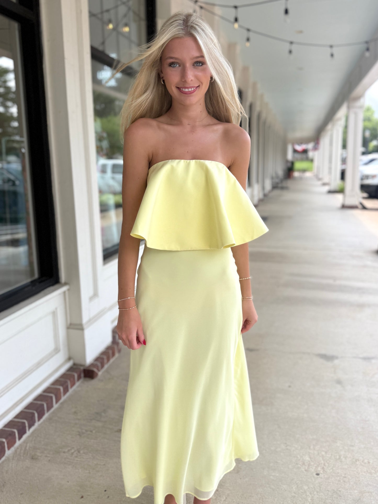 Panna Cotta Strapless Maxi
