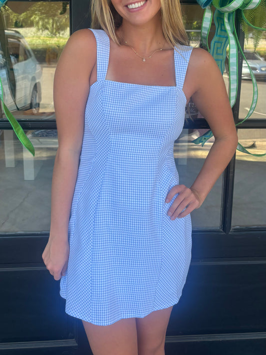 Diamond Check Romper (2 colors)